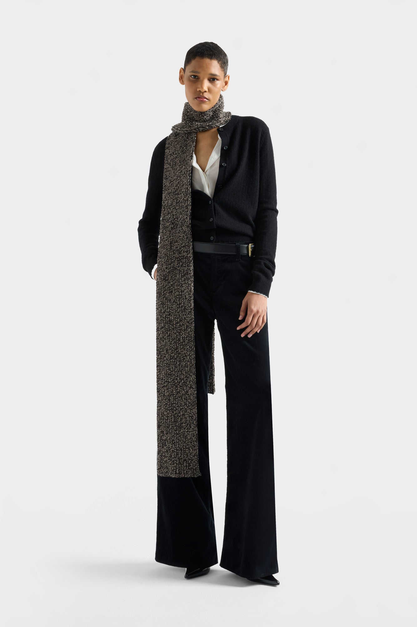 7-for-all-mankind-lotta-wide-leg-hose-samt-schwarz-damen image 2