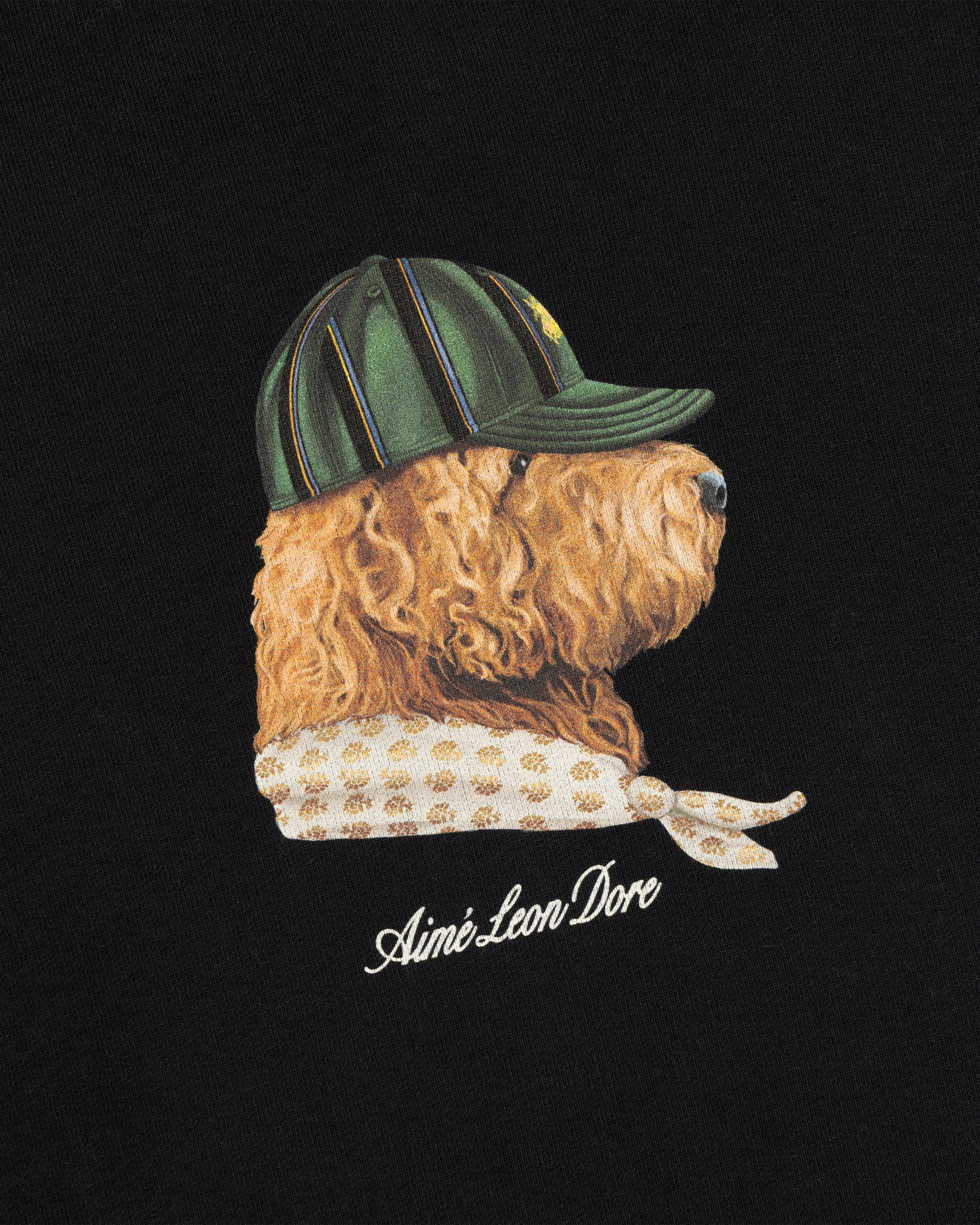 aim-leon-dore-buddy-crewneck-sweatshirt-schwarz image 4