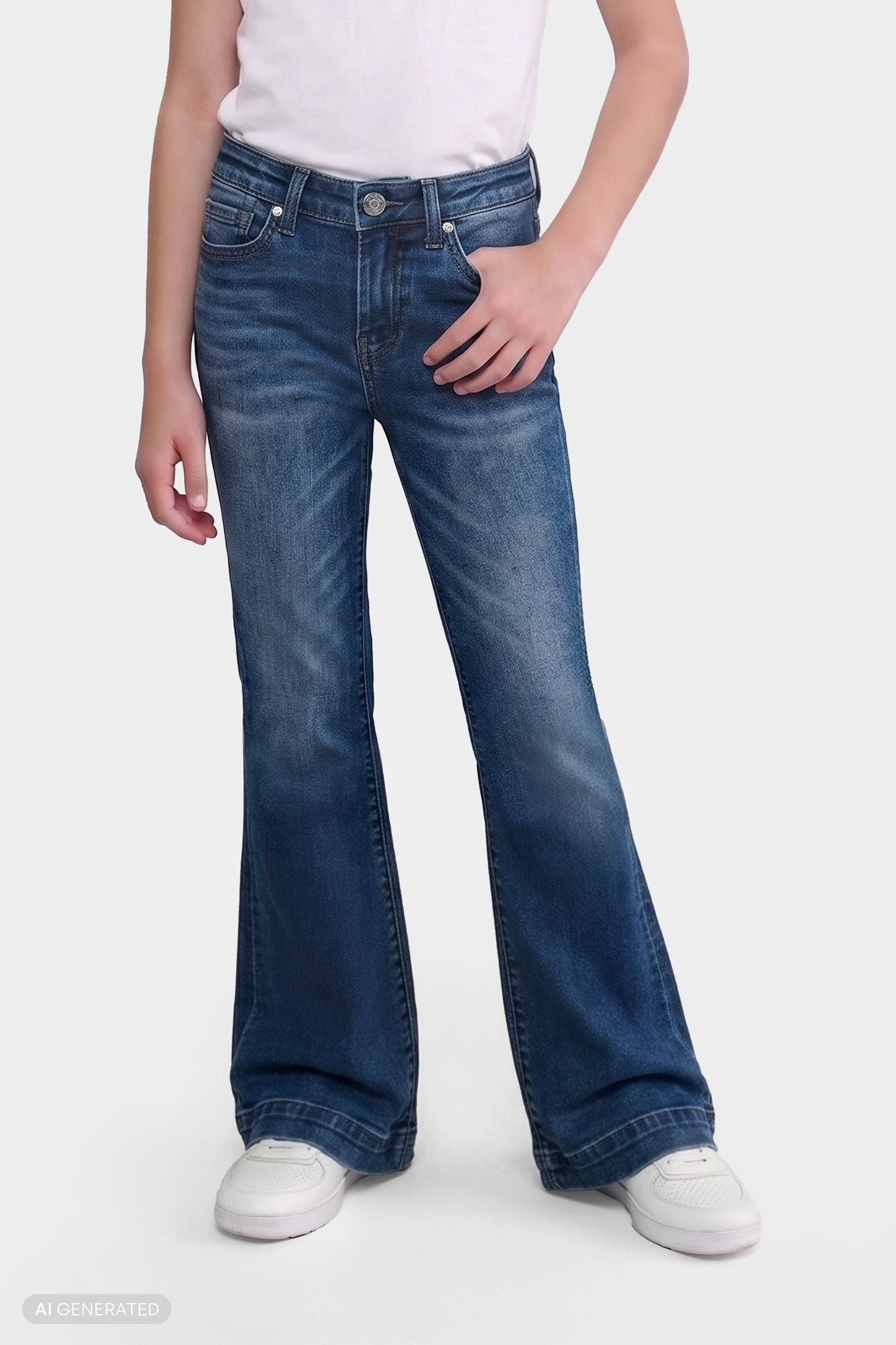 7-for-all-mankind-girls-mini-dojo-flare-jeans-slim-illusion-lake-blue image 3
