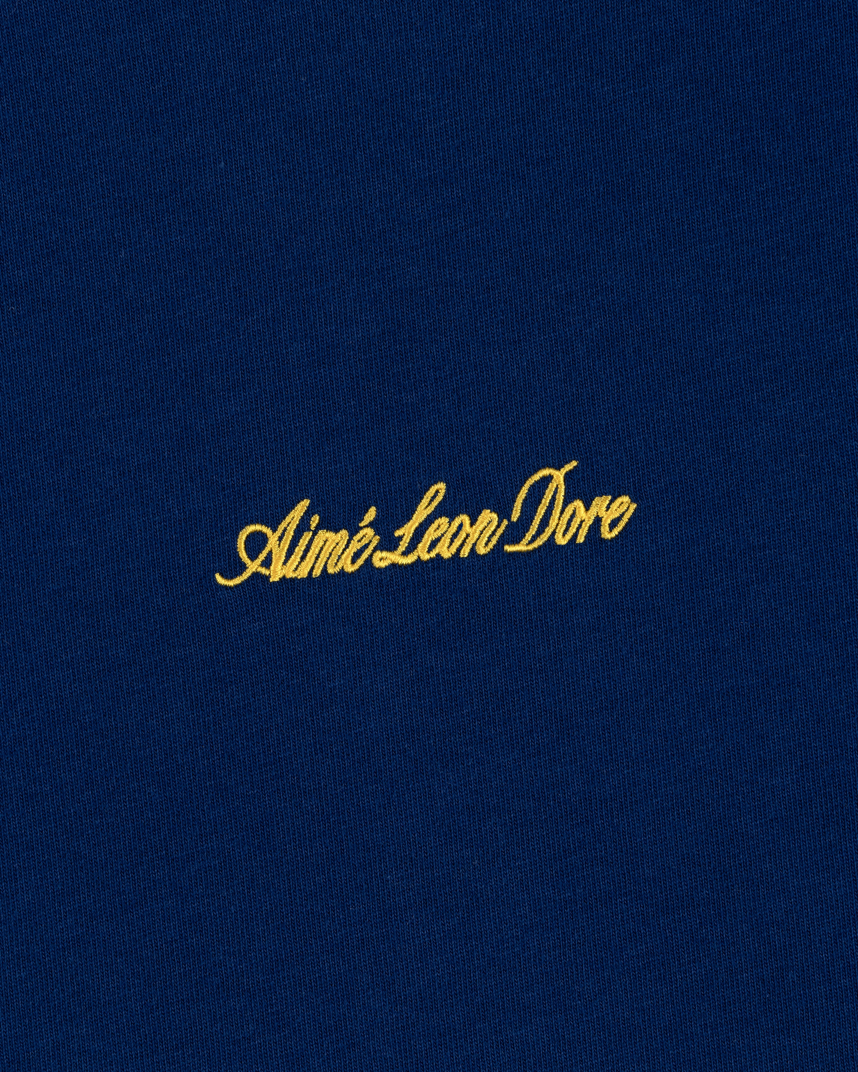aim-leon-dore-embroidered-logo-tee-t-shirt-navy image 3