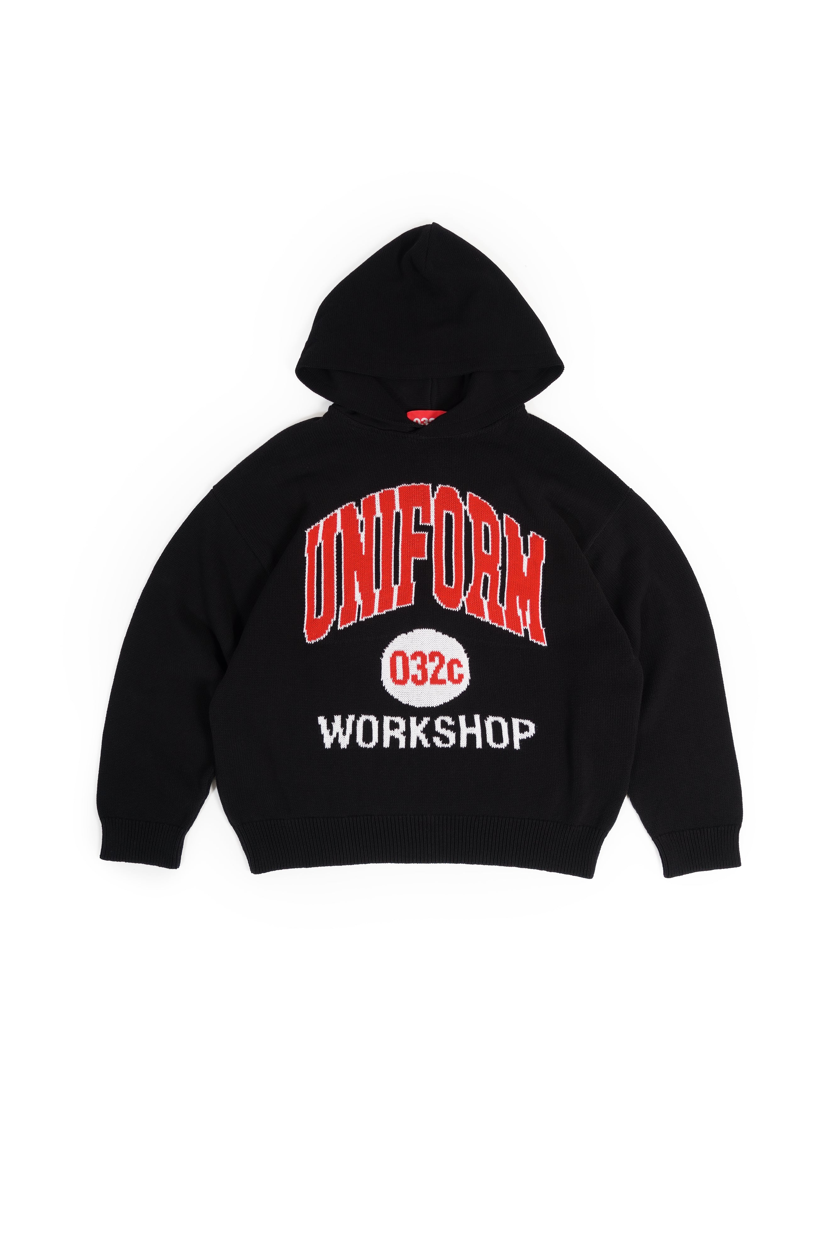 032c-knitted-hoodie-grobstrick-hoodie-loose-fit-varsity image 1