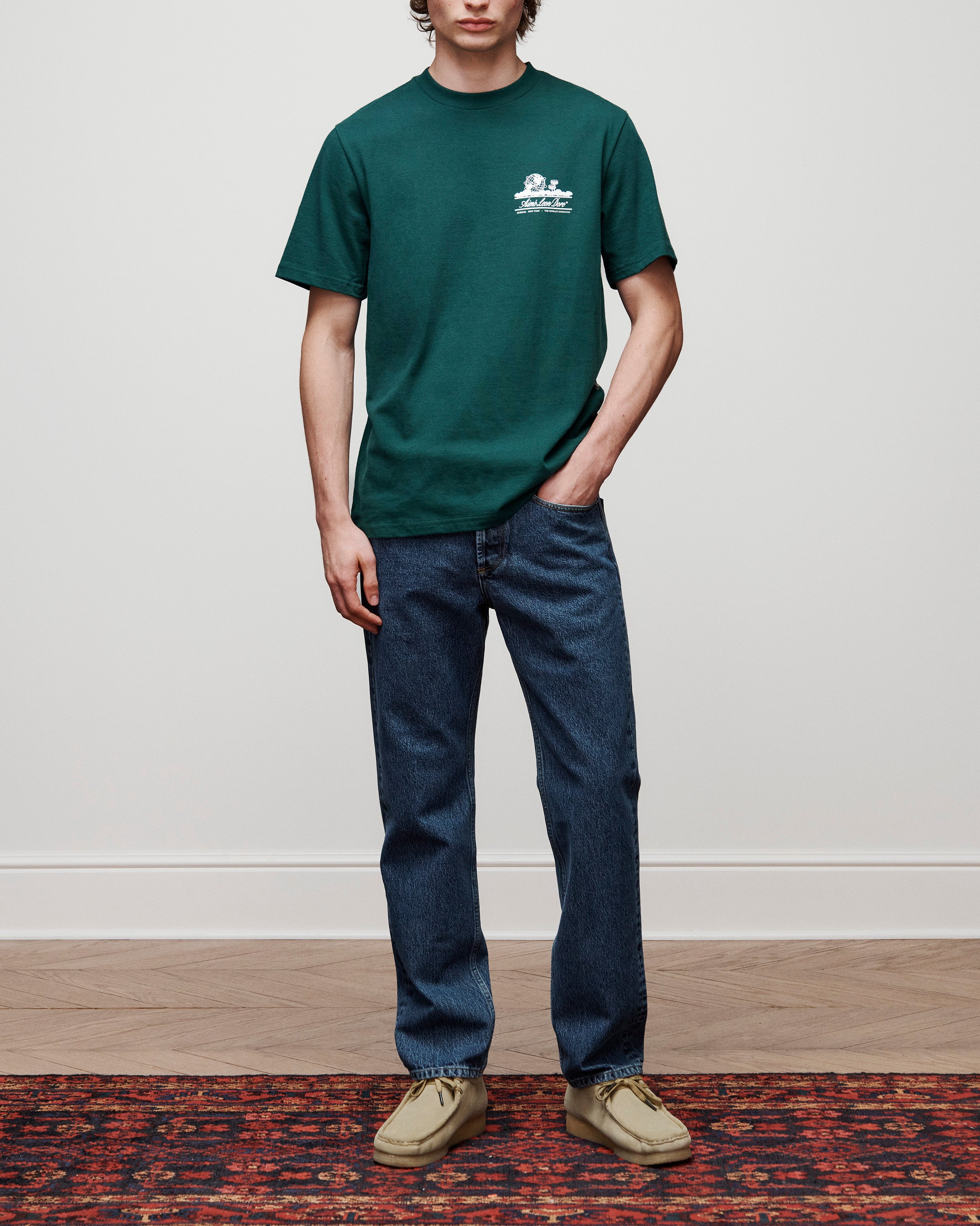 aim-leon-dore-unisphere-tee-gr-n image 4