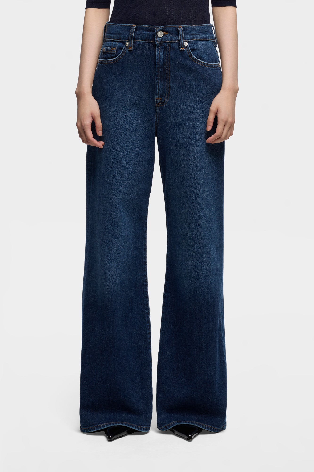 7-for-all-mankind-tailorless-lotta-wide-leg-jeans-damen-indiglow-dunkelblau image 3