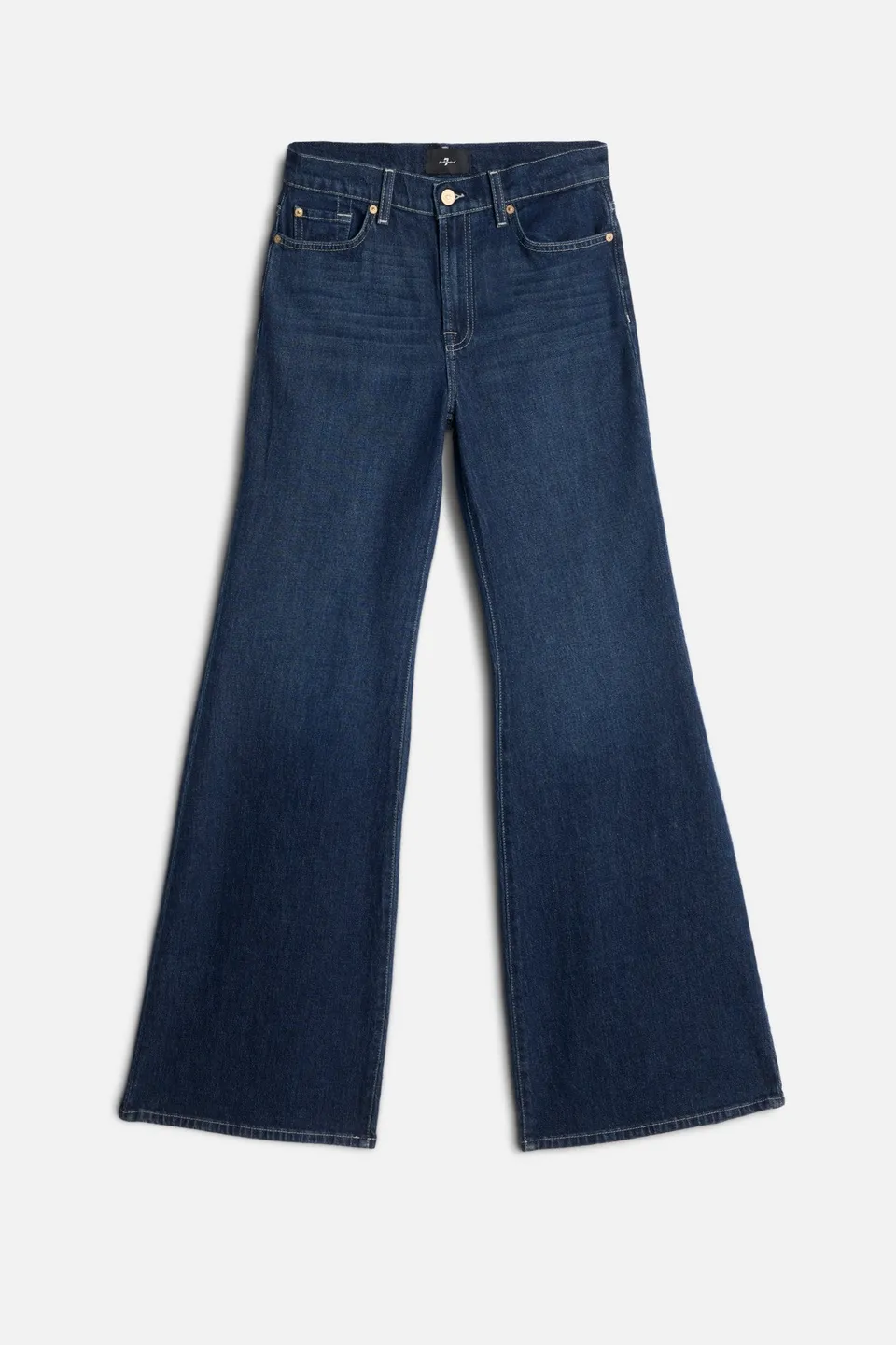 7-for-all-mankind-mankind-retro-flare-jeans-high-rise-flare-in-oceandrift image 1