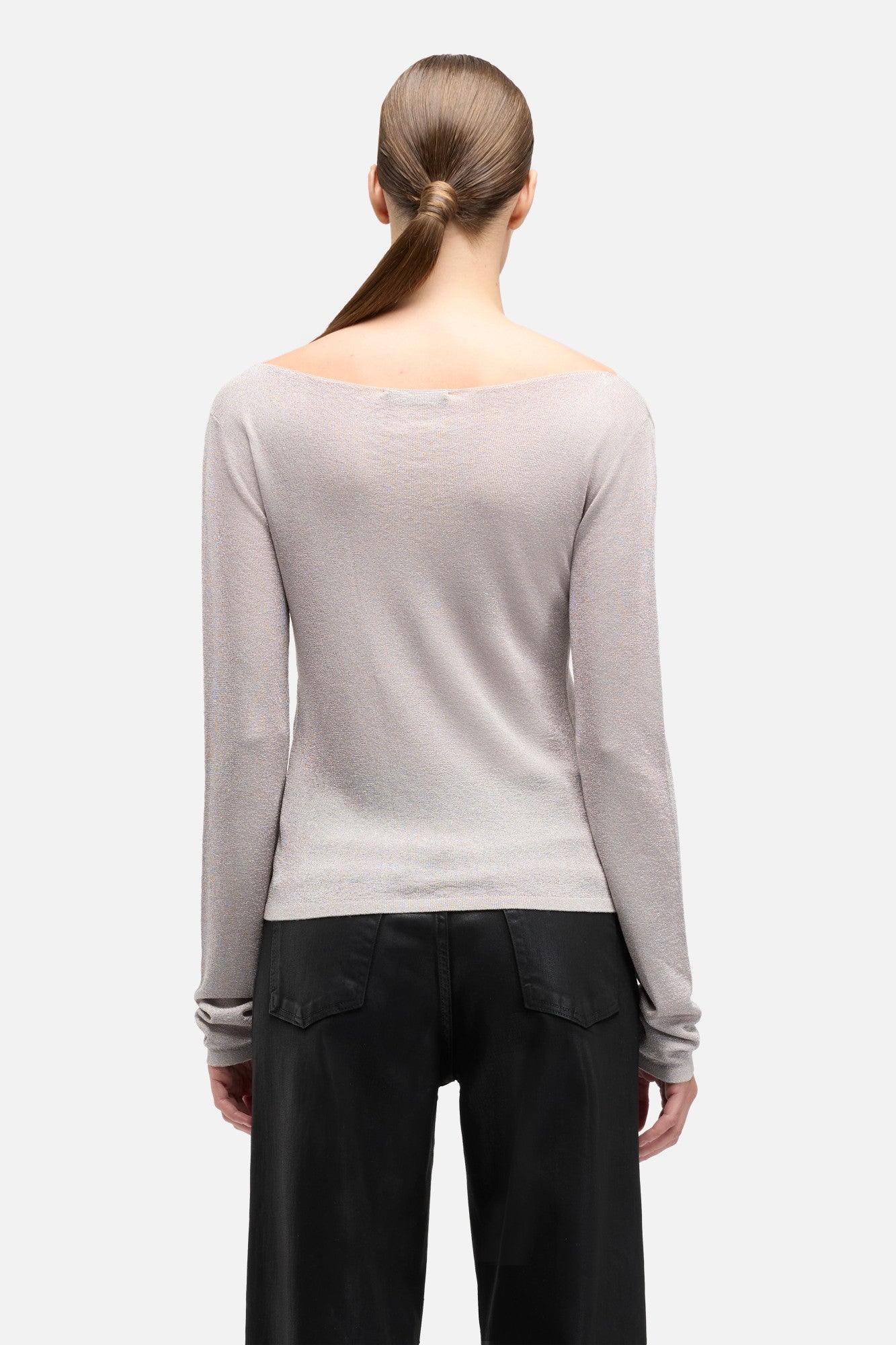 7-for-all-mankind-boatneck-pullover-silver-lurex image 5