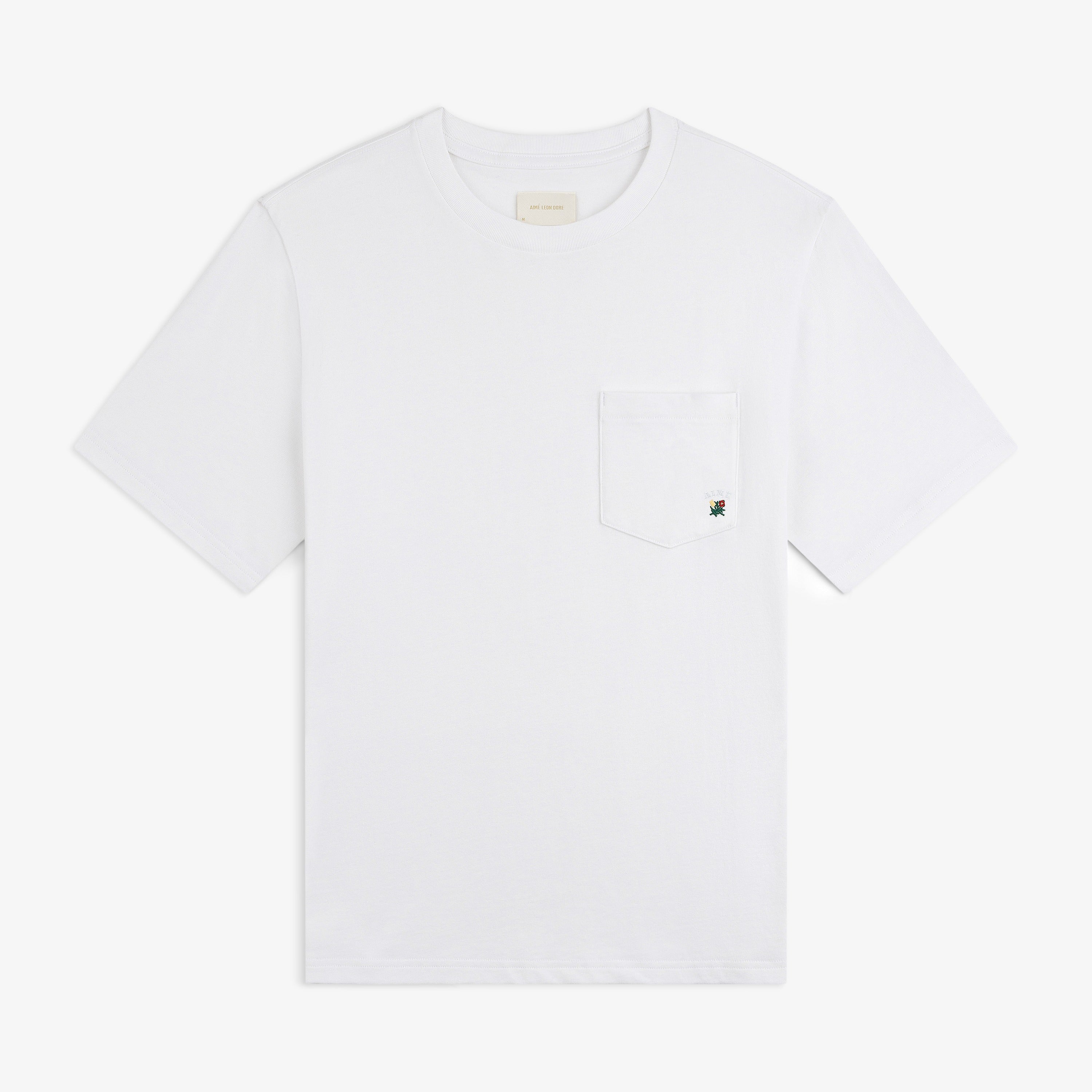 aim-leon-dore-crest-pocket-t-shirt-wei-regular-fit image 1