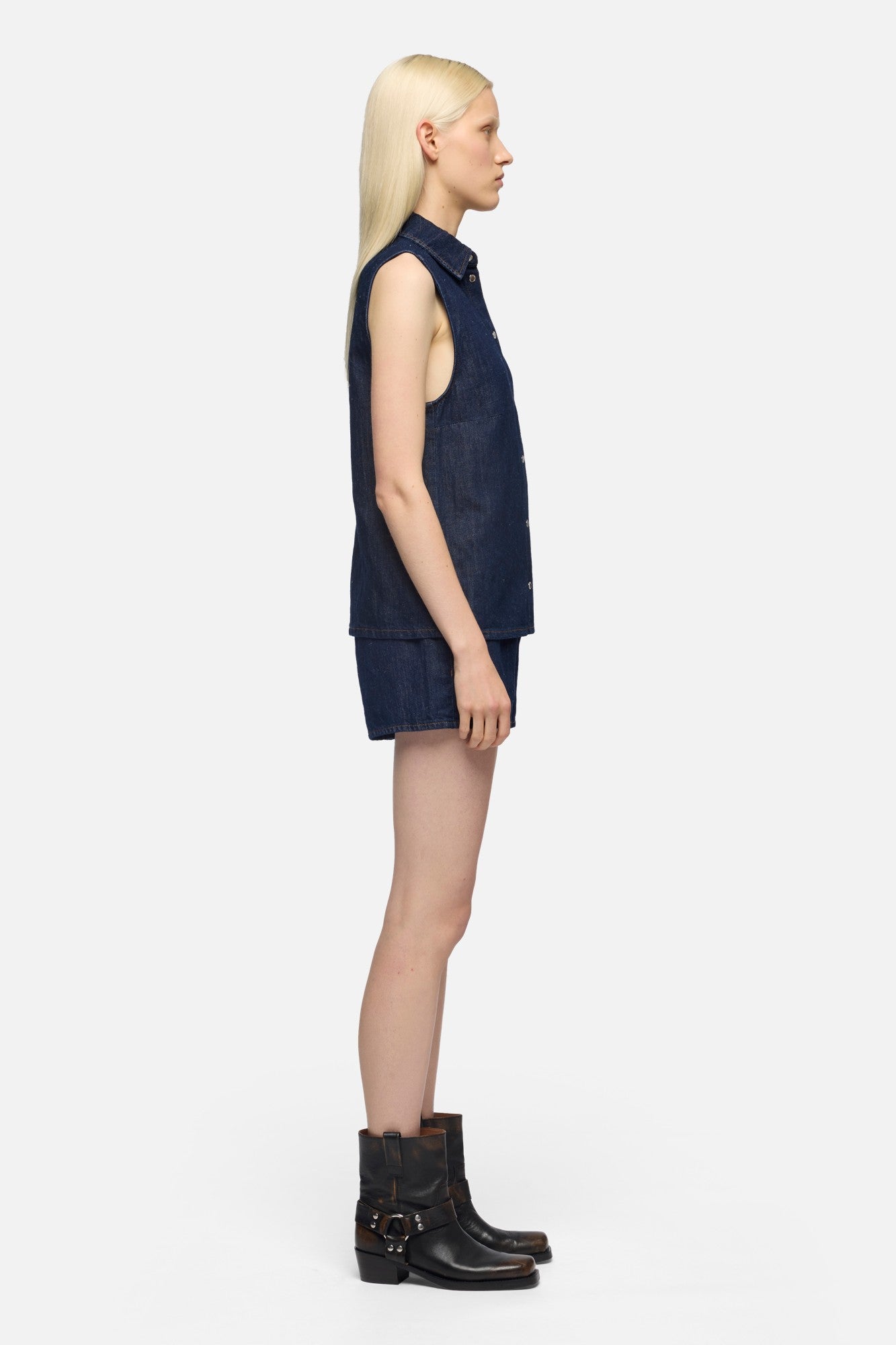 7-for-all-mankind-sleeveless-shirt-bluse-indigo-linen-blossom image 6
