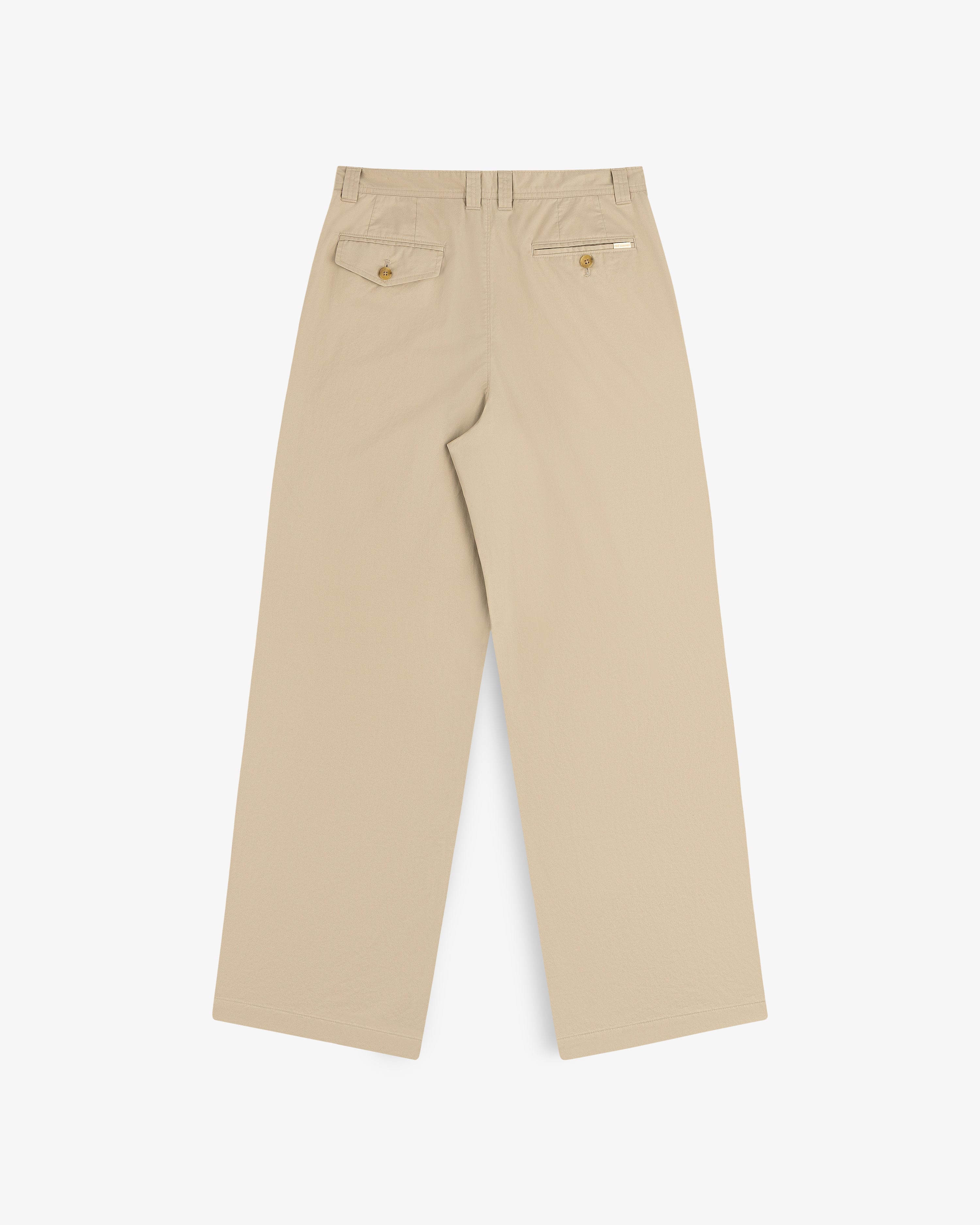aim-leon-dore-double-pleated-officer-pant-herren-chino-hose-tan image 4