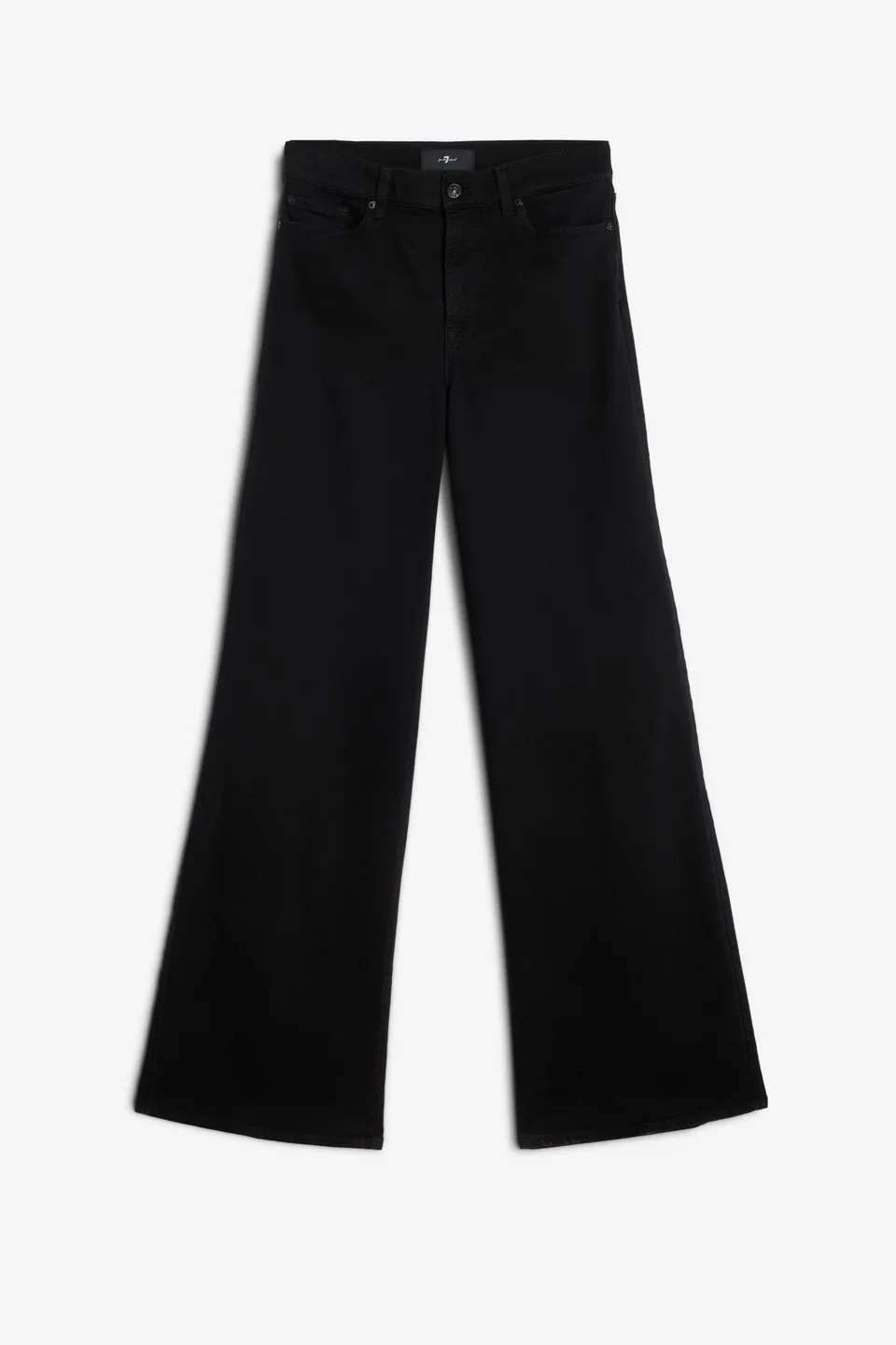 7-for-all-mankind-lotta-slim-illusion-jeans-soho-night-schwarz-wide-leg-damen image 1