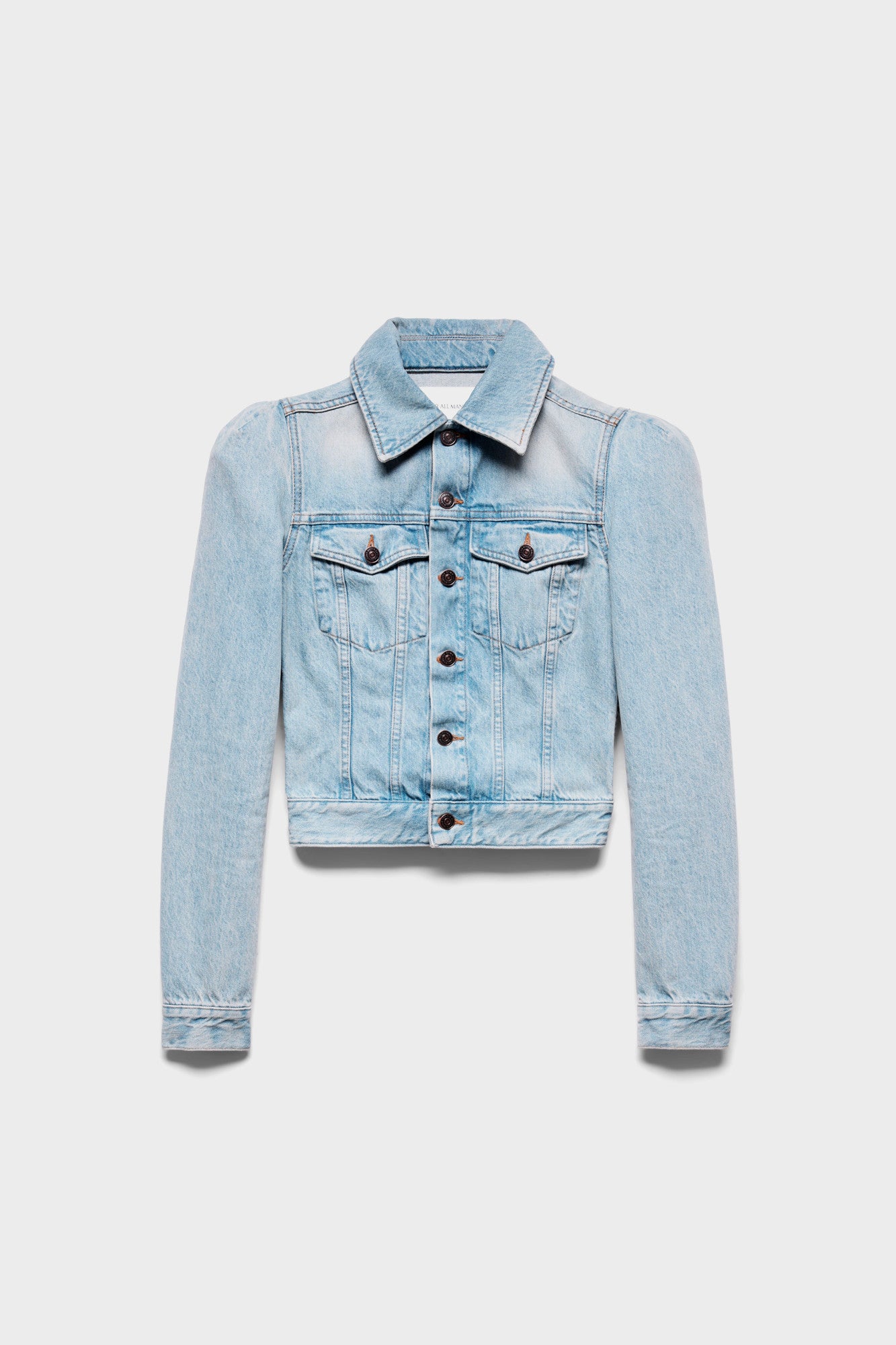 7-for-all-mankind-puff-sleeve-trucker-jacke-denim-chelsea image 1