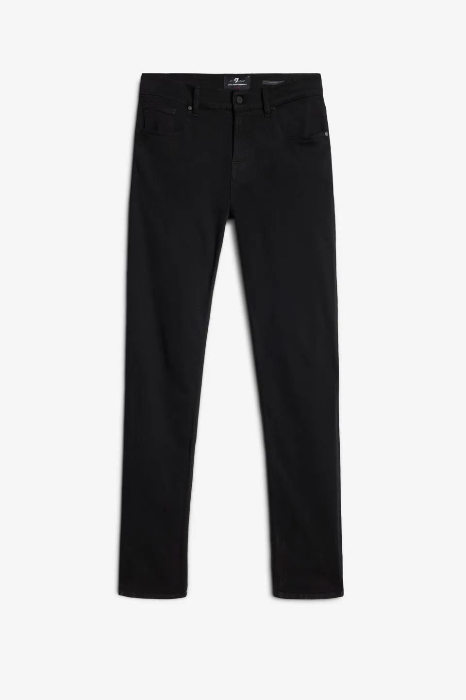 7-for-all-mankind-slimmy-luxe-performance-black-herren-slim-jeans image 1