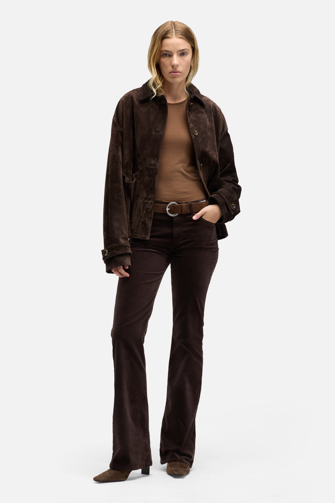 7-for-all-mankind-leggy-bootcut-samt-hose-velvet-chocolate image 2