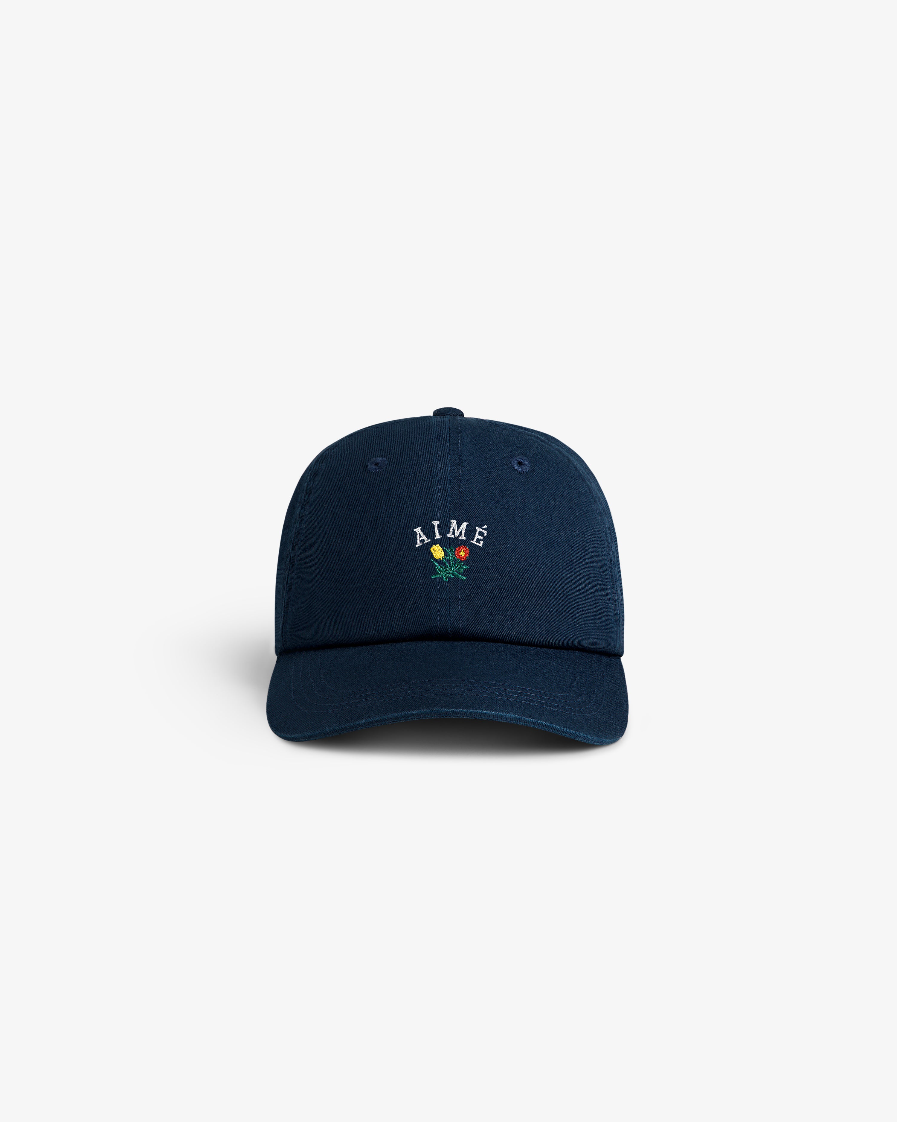 aim-leon-dore-crest-logo-hat-navy image 2