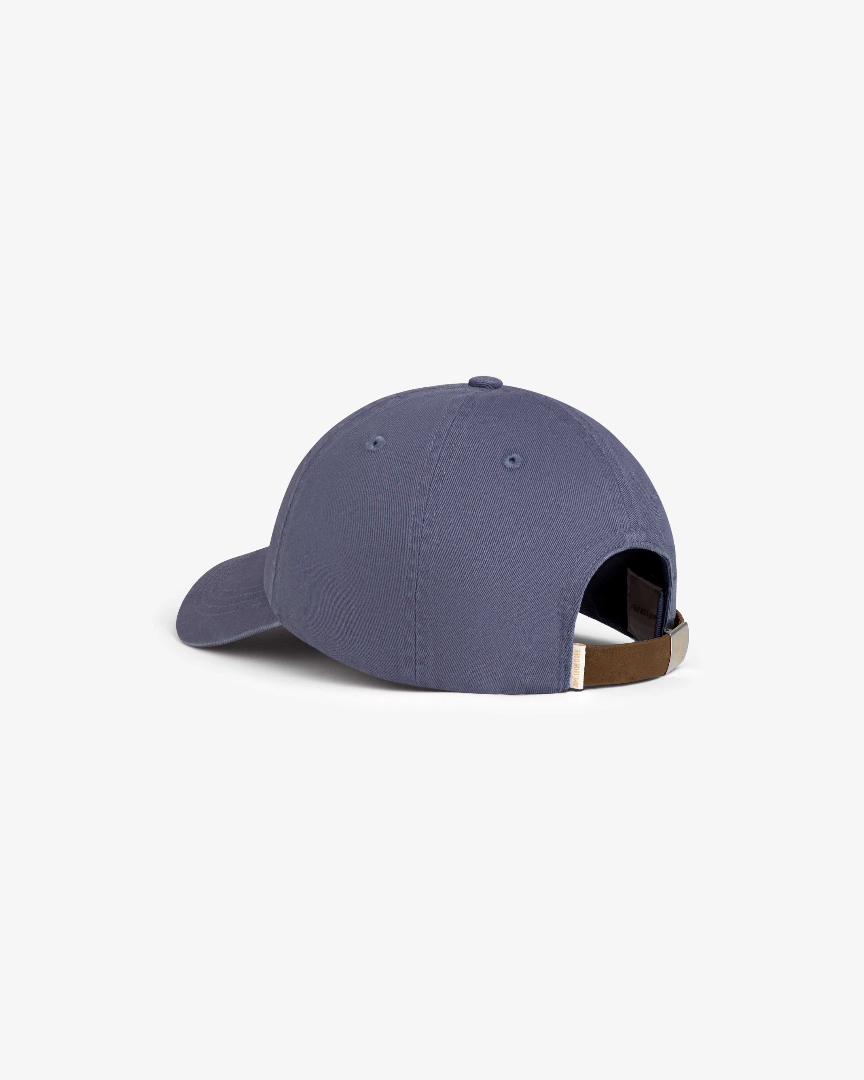 aim-leon-dore-crest-logo-hat-blau-5-panel-snapback-cap image 4