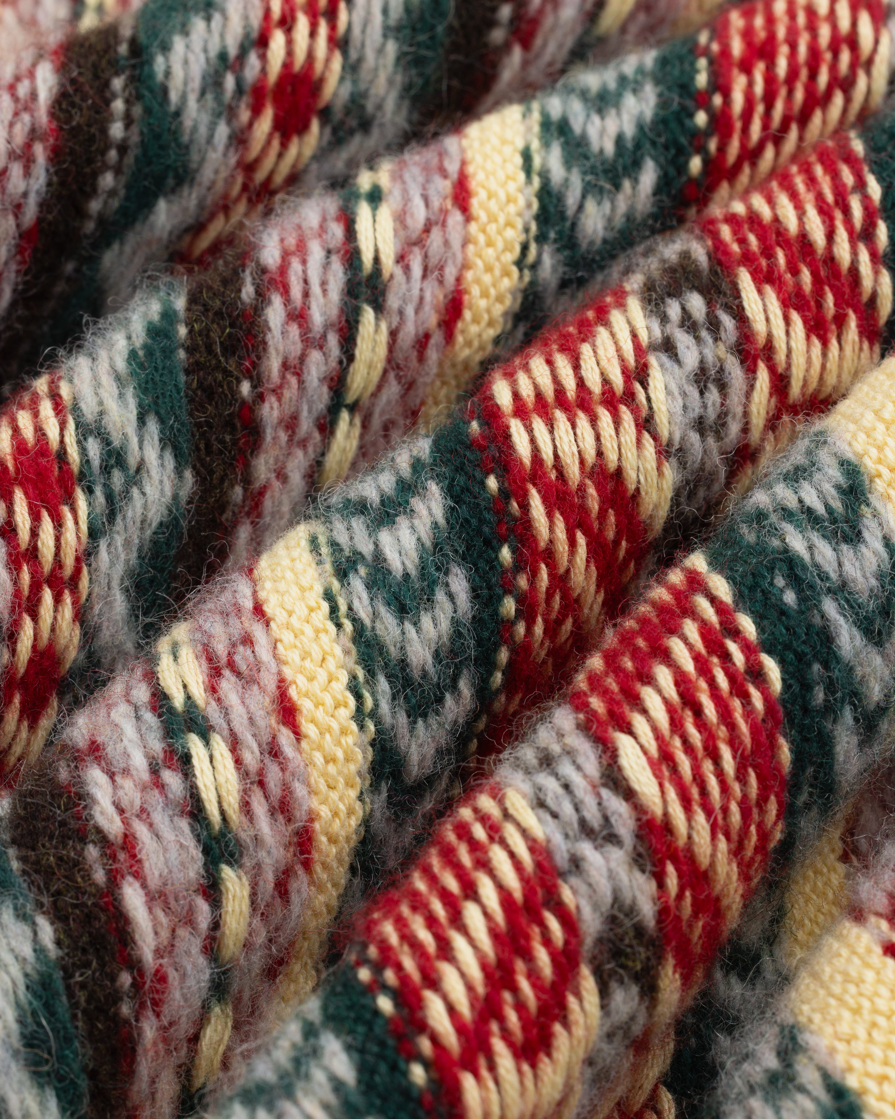 aim-leon-dore-fair-isle-v-neck-sweater-pullover-multicolor image 6