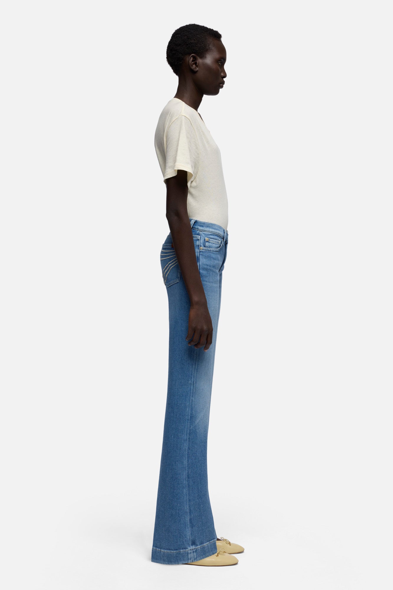 7-for-all-mankind-dojo-flare-jeans-bluehaven-damen image 6