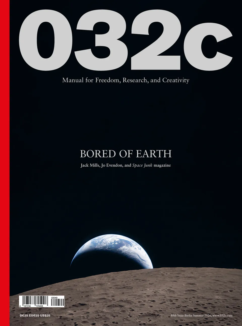 032c-issue-49-summer-2026-space-junk-magazin-print image 1