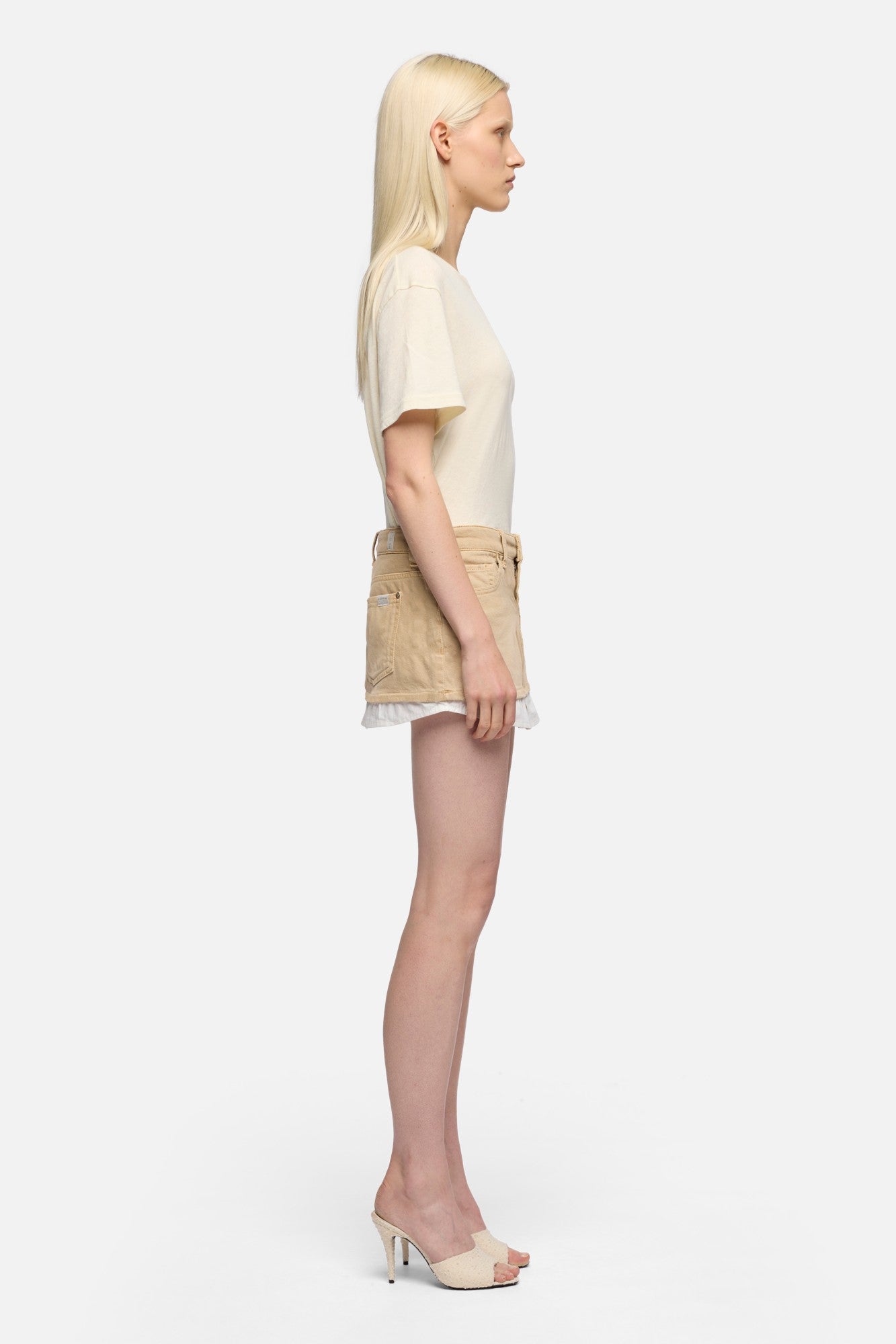 7-for-all-mankind-cherry-mini-denim-minirock-sand-dune image 6