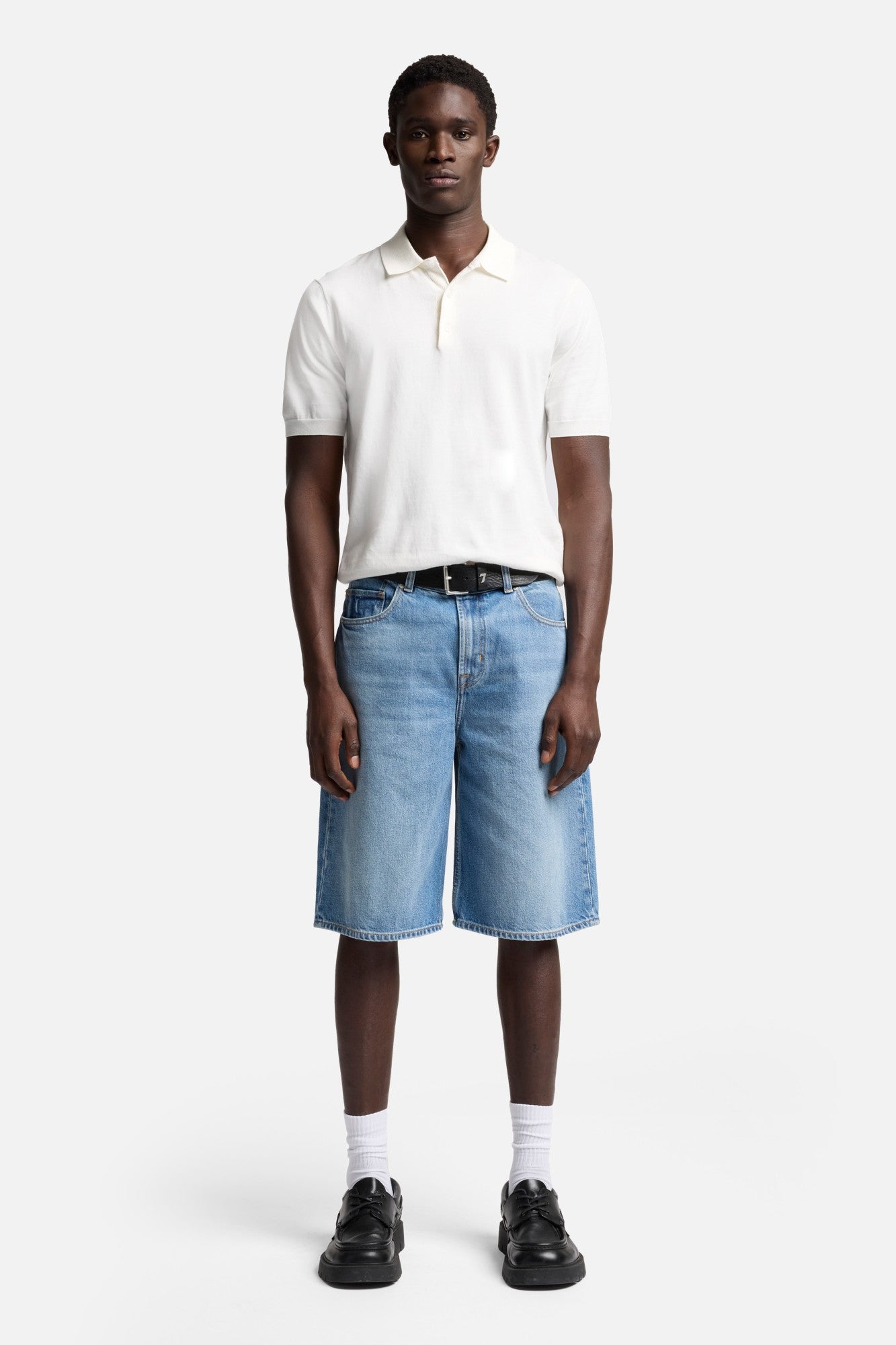 7-for-all-mankind-short-sleeve-polo-sweater-off-white-herren image 2