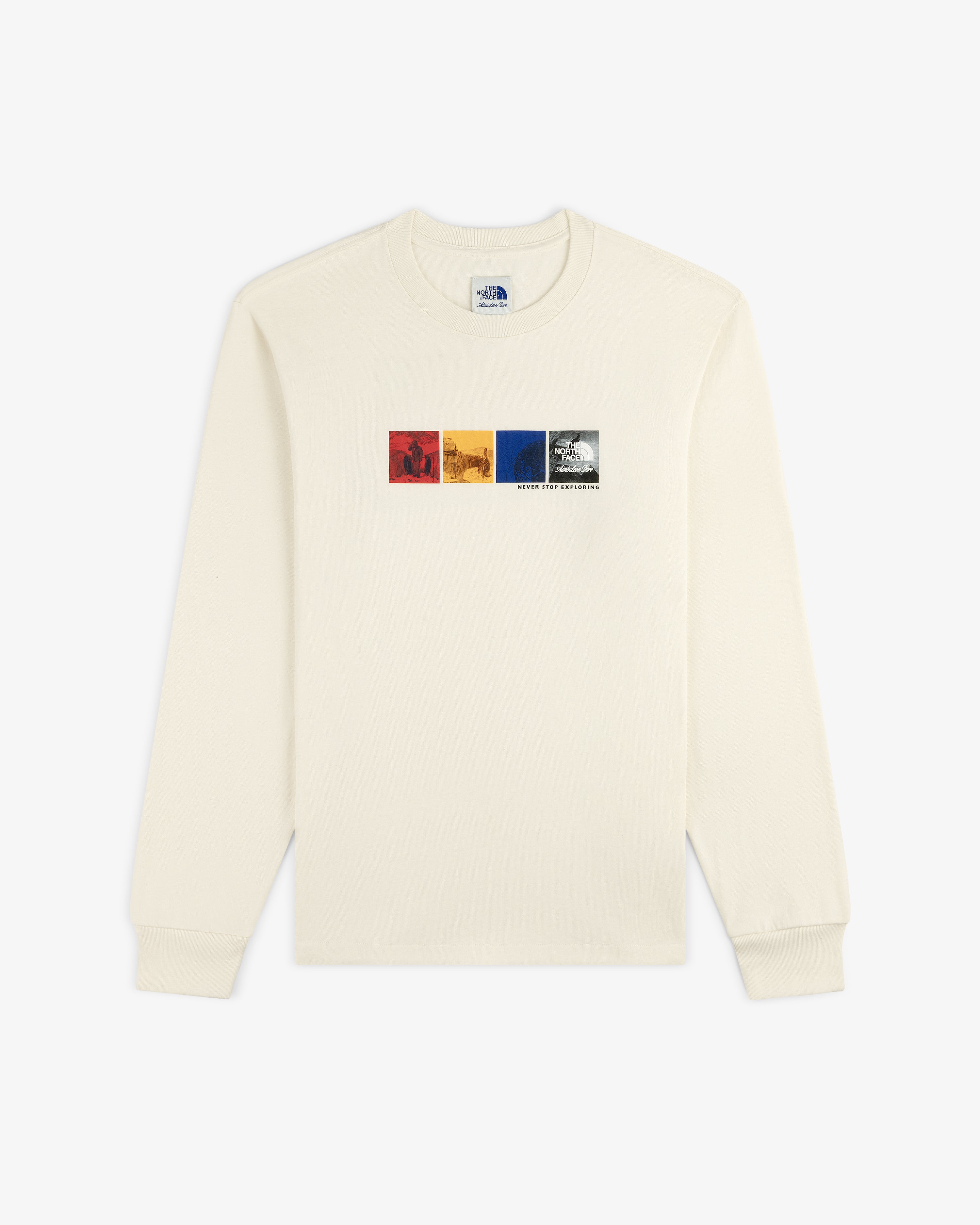 aim-leon-dore-x-the-north-face-long-sleeve-explorer-tee-wei image 3