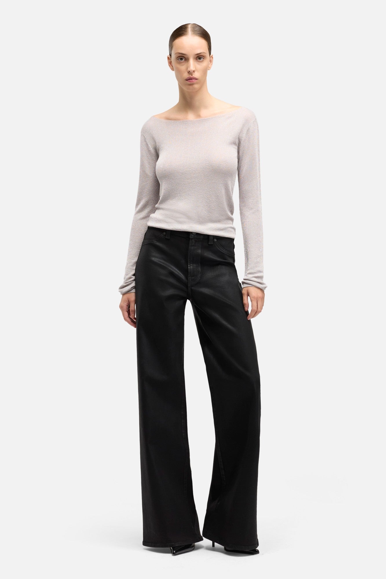 7-for-all-mankind-boatneck-pullover-silver-lurex image 2