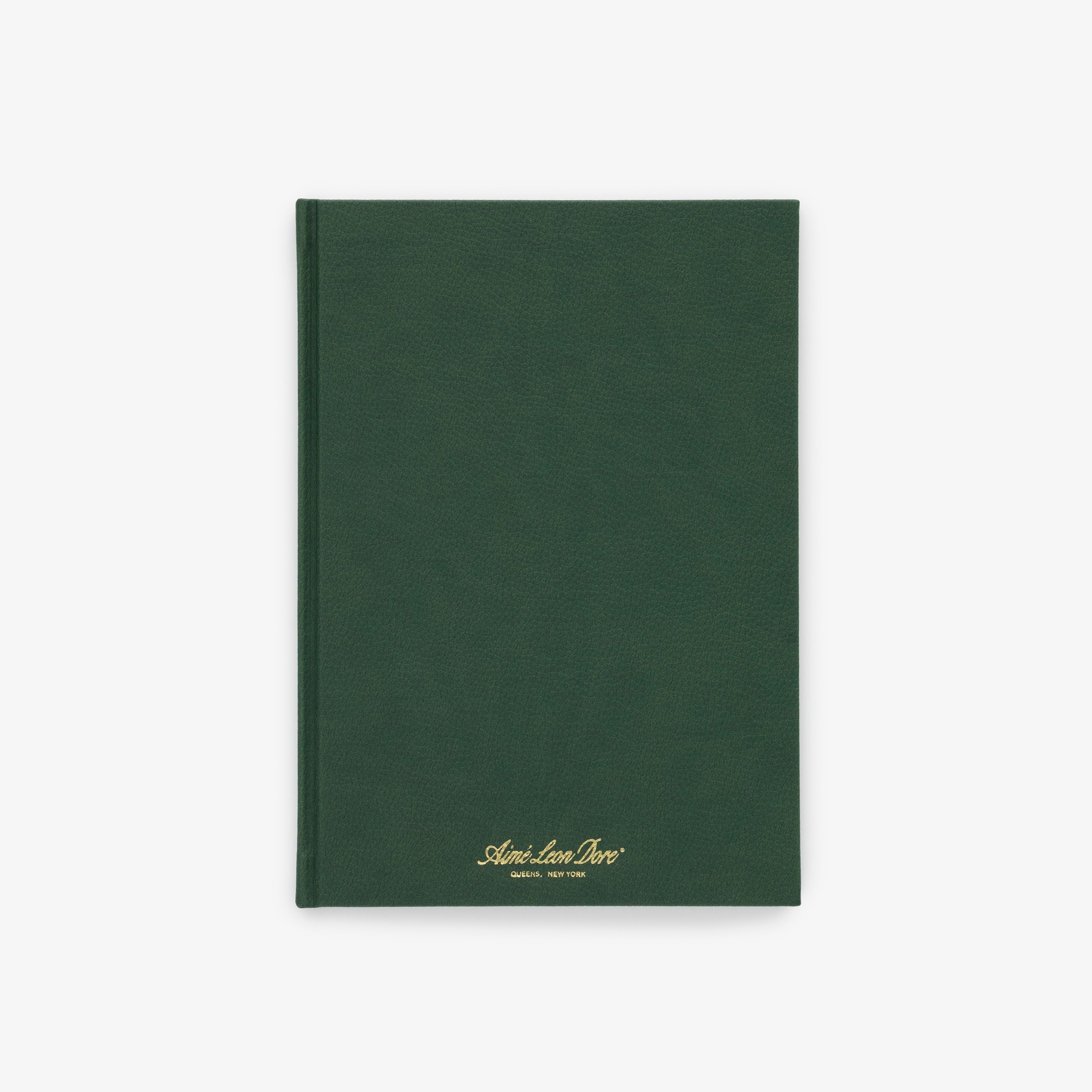 aim-leon-dore-hardcover-sketchbook-a5-notizbuch-gr-n image 1