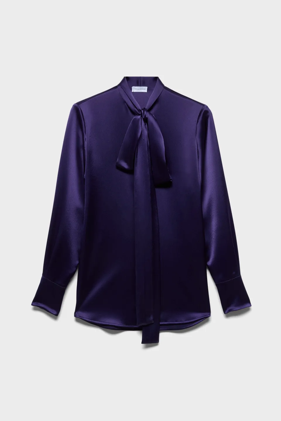 7-for-all-mankind-long-sleeve-bow-shirt-bluse-in-satin-icevine image 1