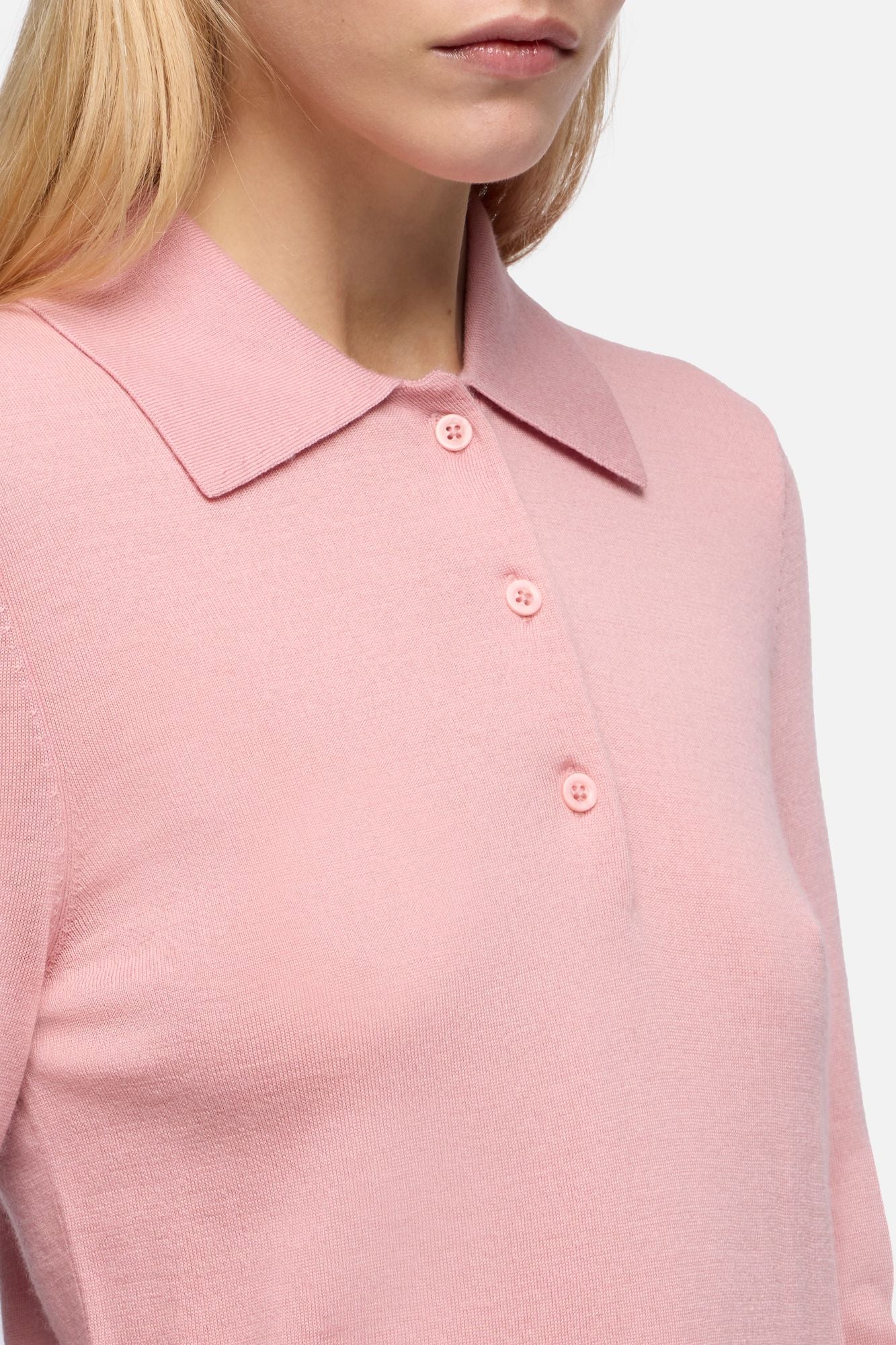 7-for-all-mankind-wool-polo-sweater-langarm-pink-damen image 4