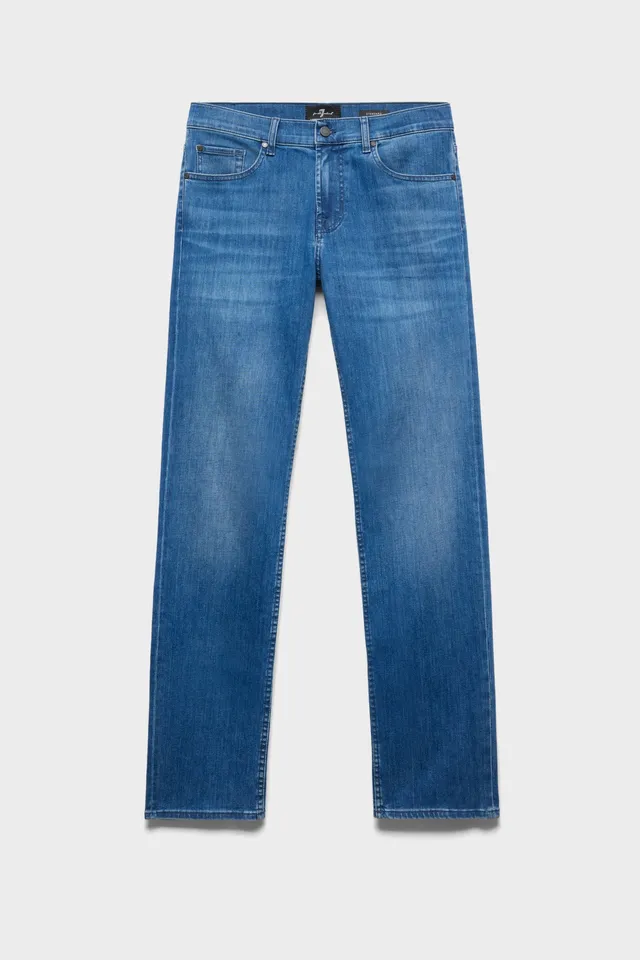7-for-all-mankind-standard-straight-jeans-luxe-performance-in-mid-blue image 1