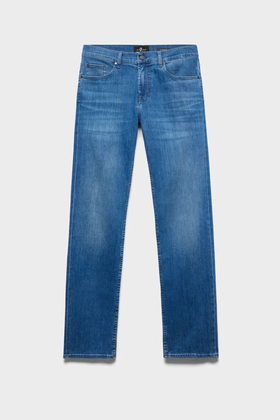 7-for-all-mankind-standard-straight-jeans-luxe-performance-in-mid-blue image 1