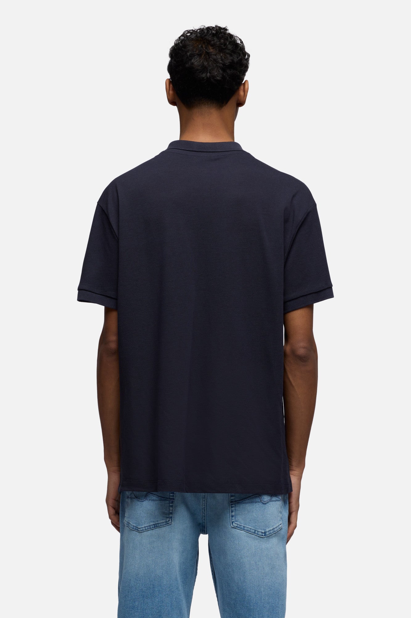 7-for-all-mankind-short-sleeve-polo-lyocell-navy-herren image 5