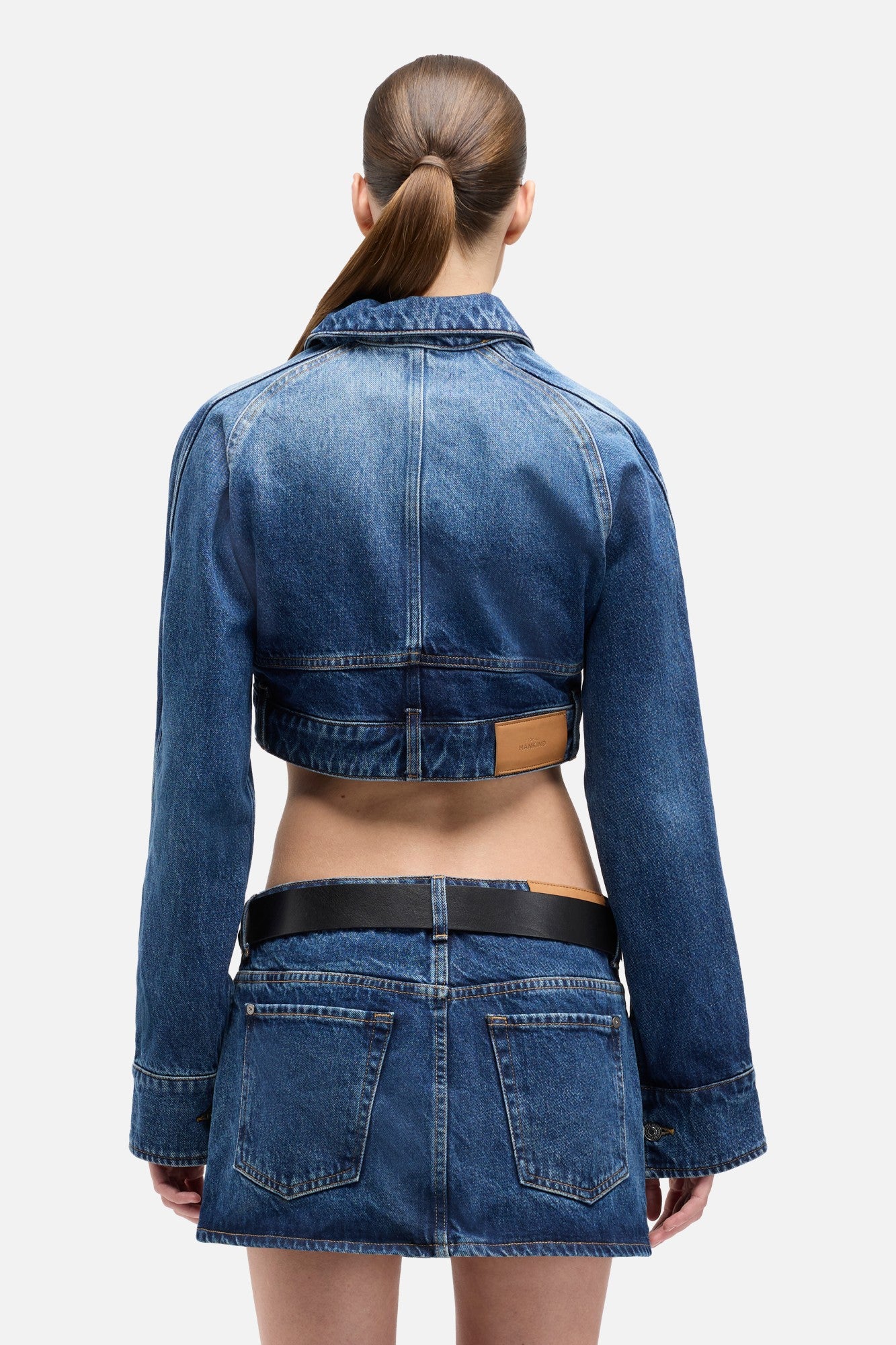 7-for-all-mankind-denim-cropped-jacket-damen-jeansjacke-in-waivy-mid-blue image 5