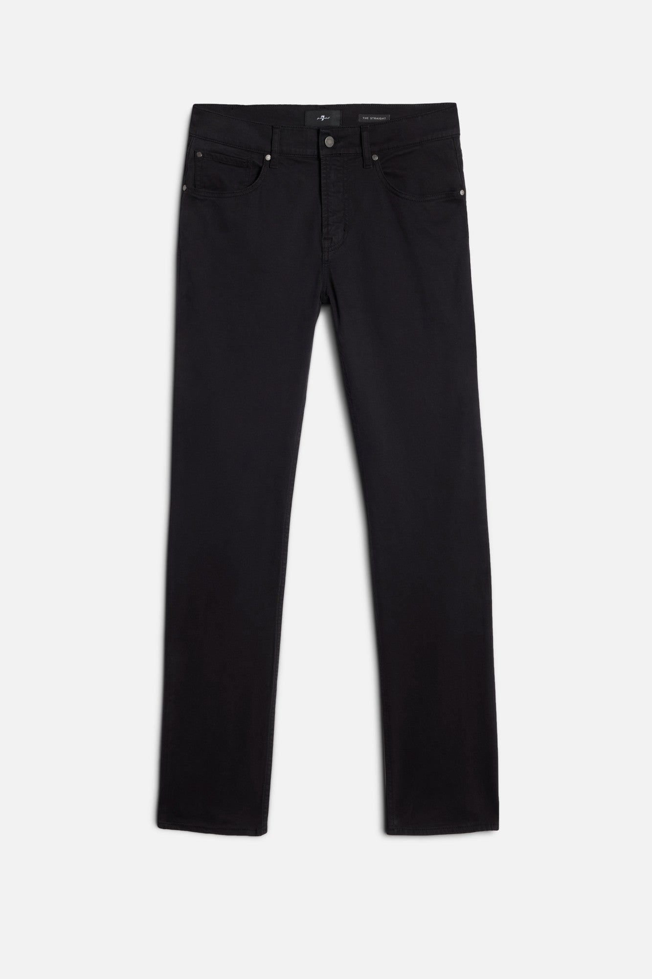 7-for-all-mankind-luxe-performance-sateen-the-straight-hose-in-black image 1