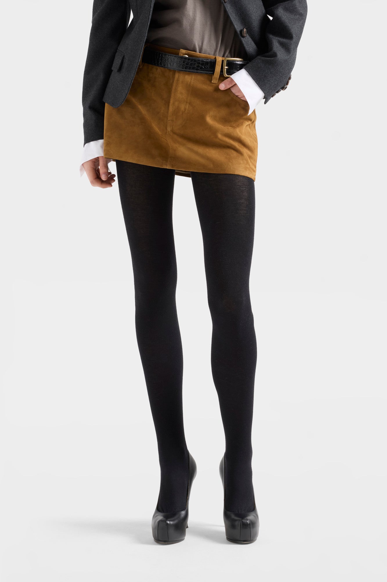 7-for-all-mankind-cherry-mini-skirt-damen-minirock-aus-italienischem-velourslede image 3