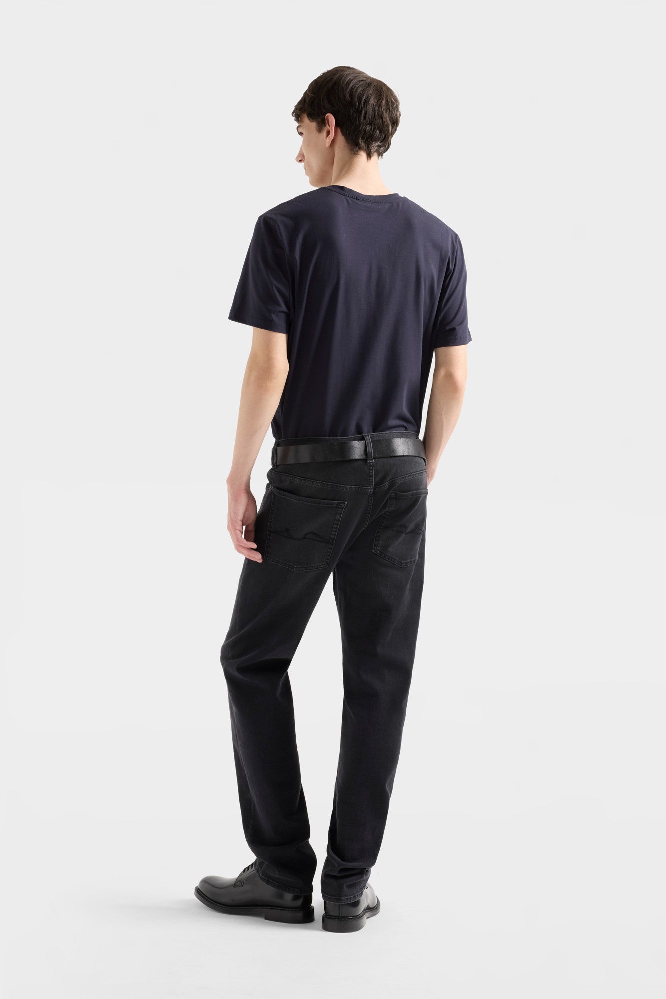 7-for-all-mankind-luxe-performance-t-shirt-herren-navy image 5