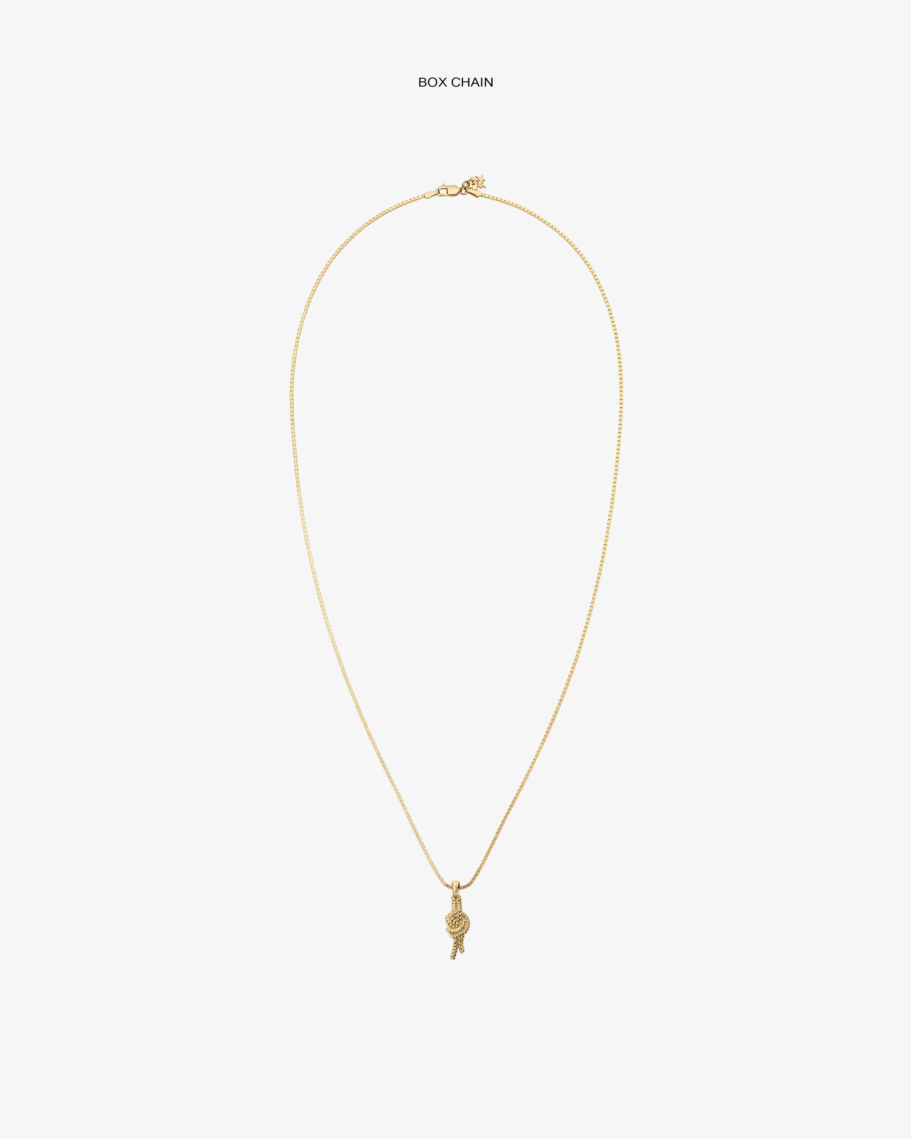 aim-leon-dore-14kt-gold-nautical-knot-anh-nger image 3