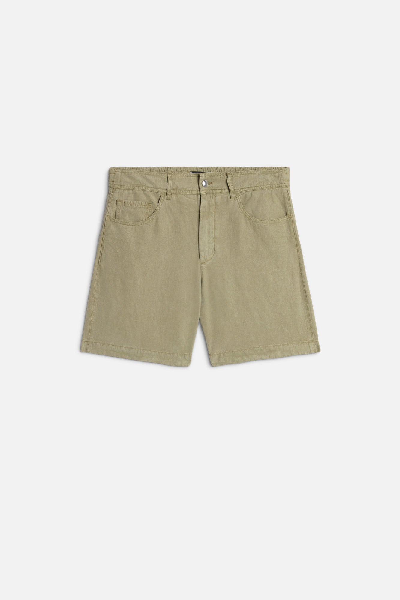 7-for-all-mankind-hybrid-jogger-short-in-linen-blend-army-herren-jogger-shorts-m image 1