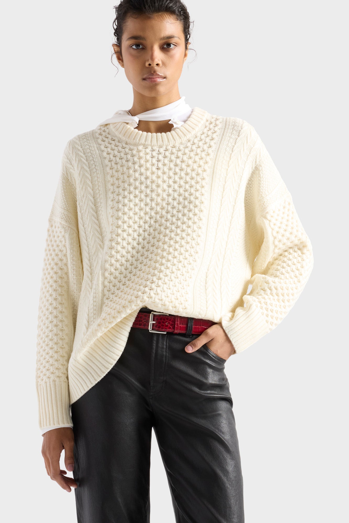 7-for-all-mankind-fisherman-crewneck-sweater-merino-wool-ecru image 3