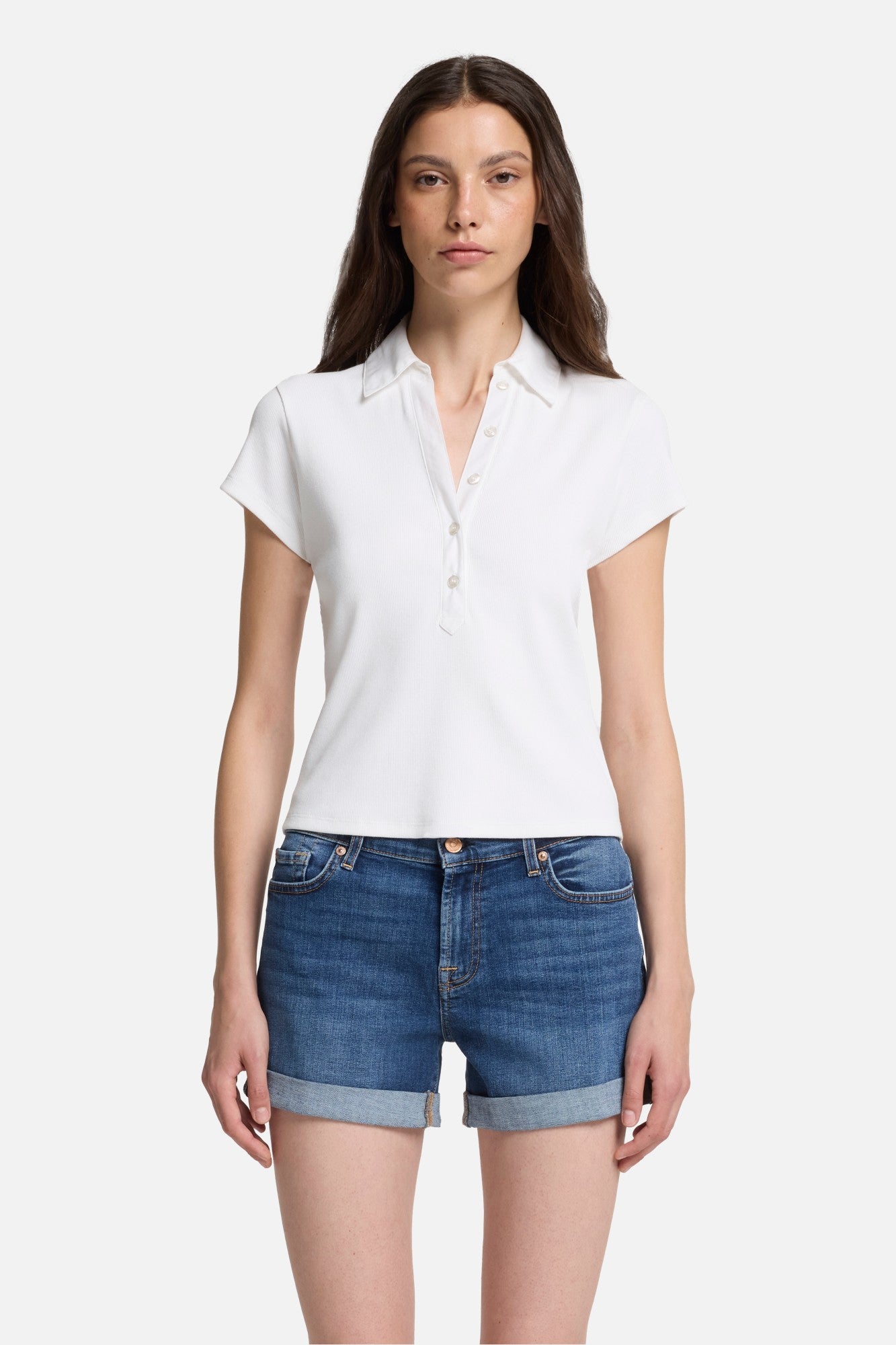 7-for-all-mankind-ribbed-henley-polo-optical-white-damen image 3