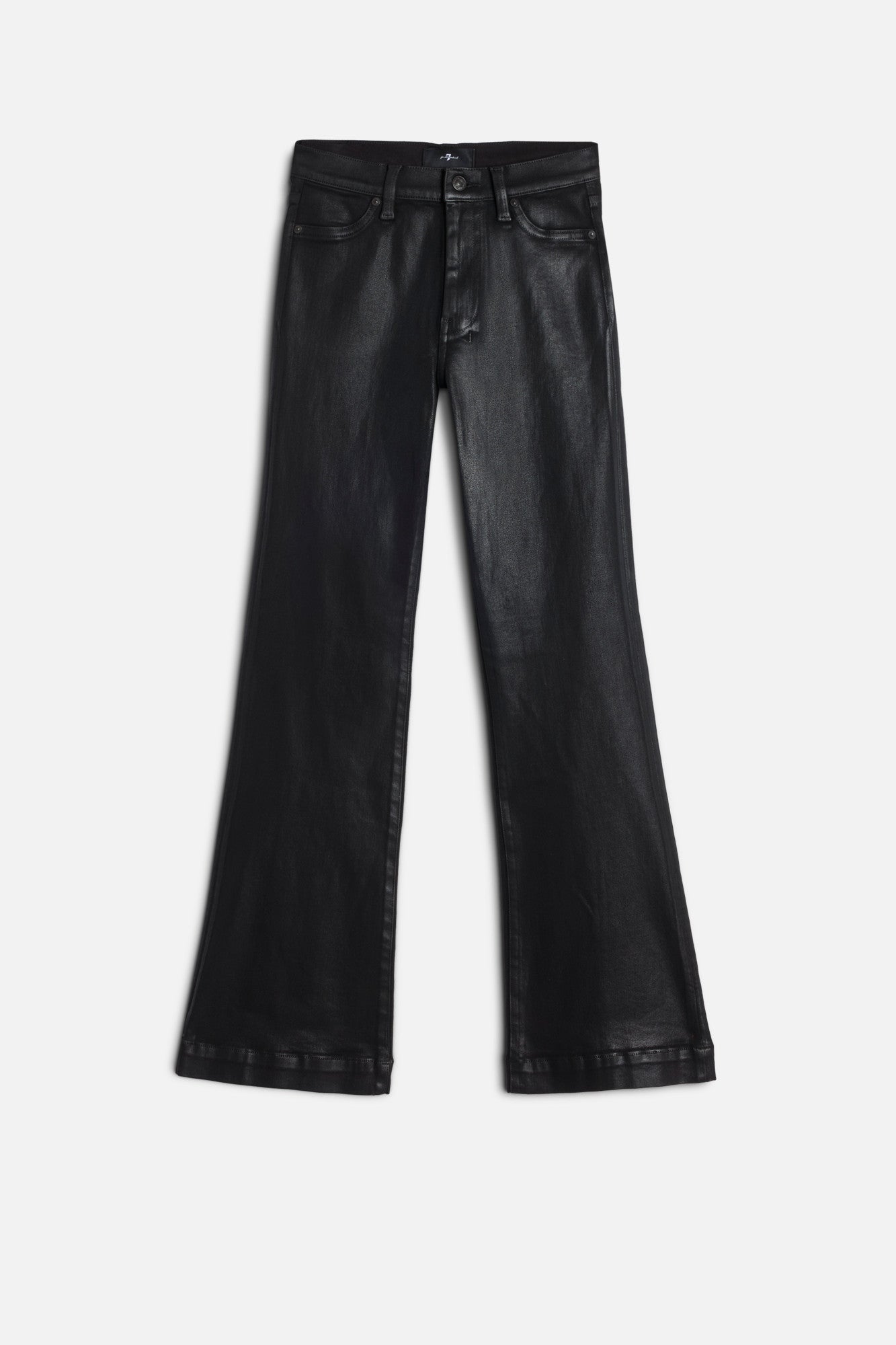 7-for-all-mankind-tailorless-dojo-coated-slim-illusion-black-damen-jeans image 1