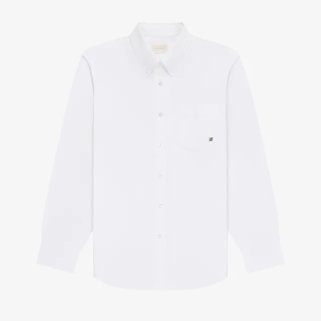 aim-leon-dore-crest-oxford-shirt-hemd-wei image 1