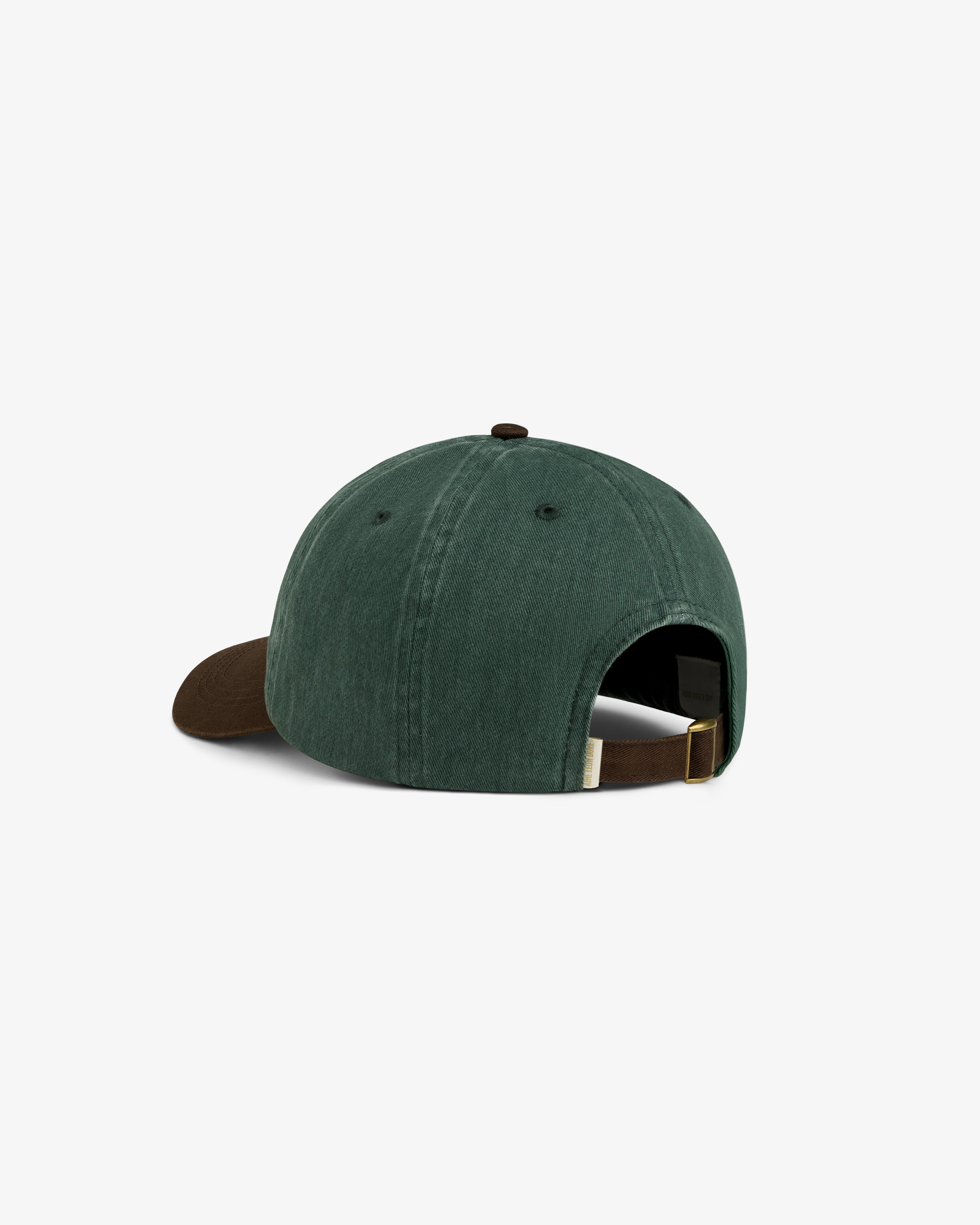 aim-leon-dore-pigment-dyed-logo-hat-gr-n-braun-washed-cap image 4