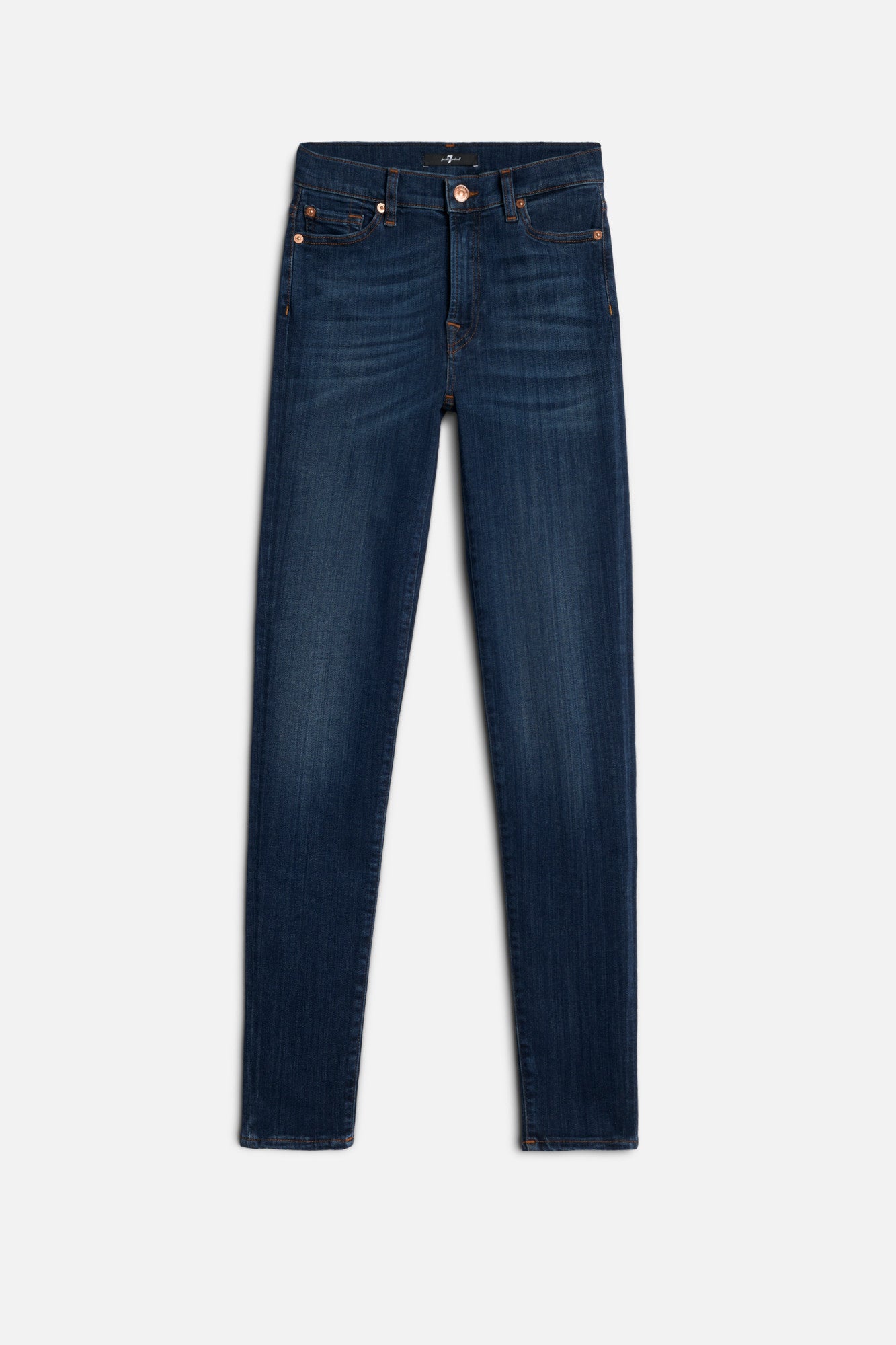 7-for-all-mankind-the-skinny-damen-jeans-slim-illusion-starlight-dark-blue image 1