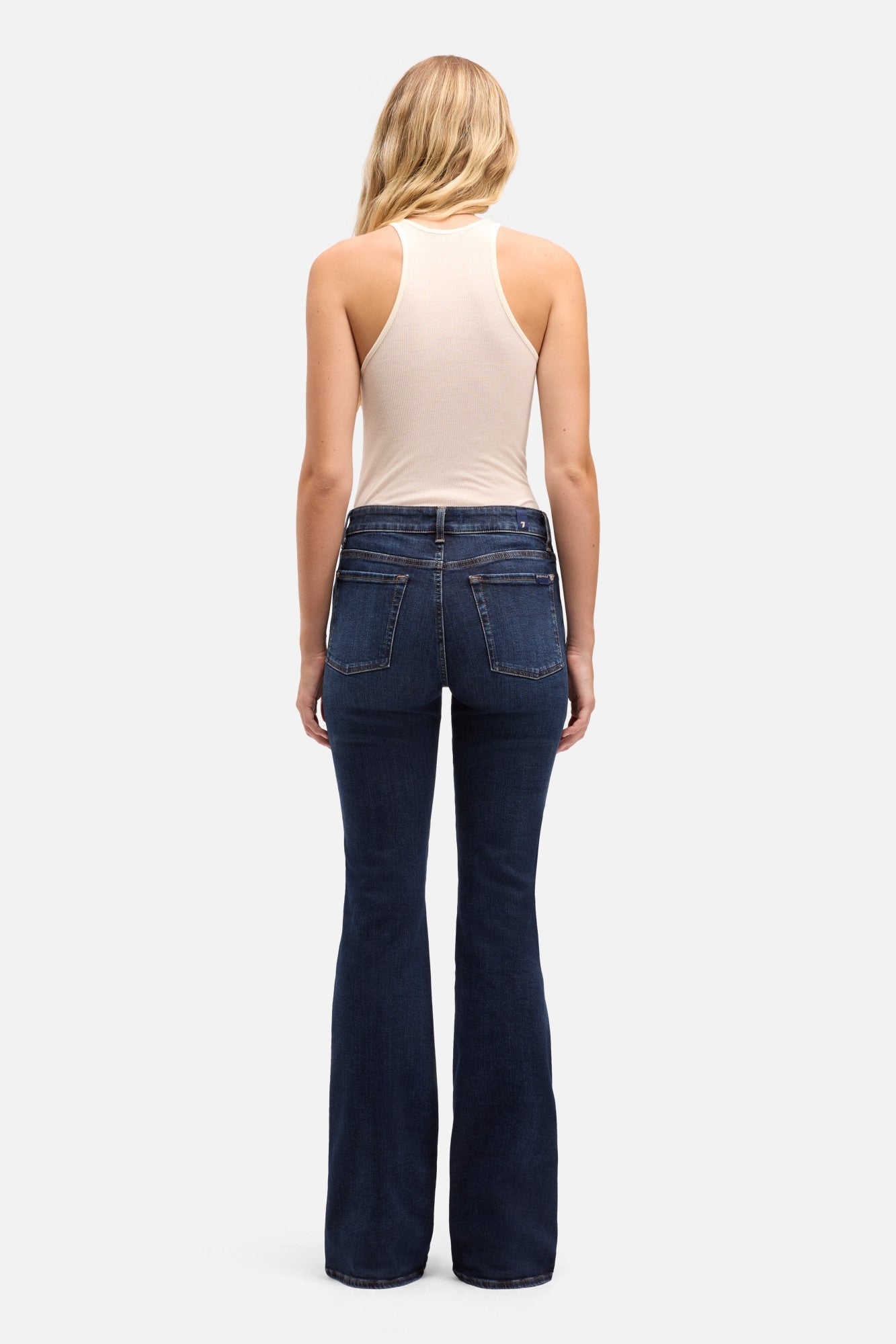 7-for-all-mankind-leggy-bootcut-damen-jeans-in-slim-illusion-midnight-fade image 5