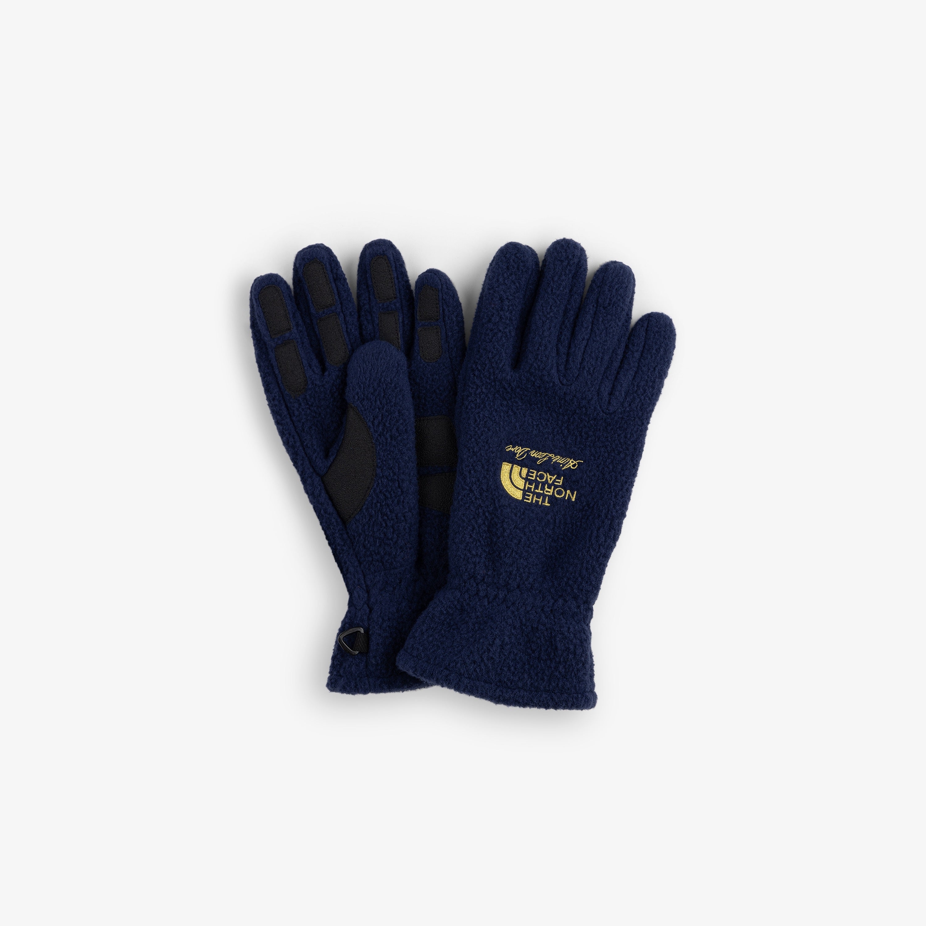 aim-leon-dore-x-the-north-face-fleece-handschuhe-navy-windstopper image 1