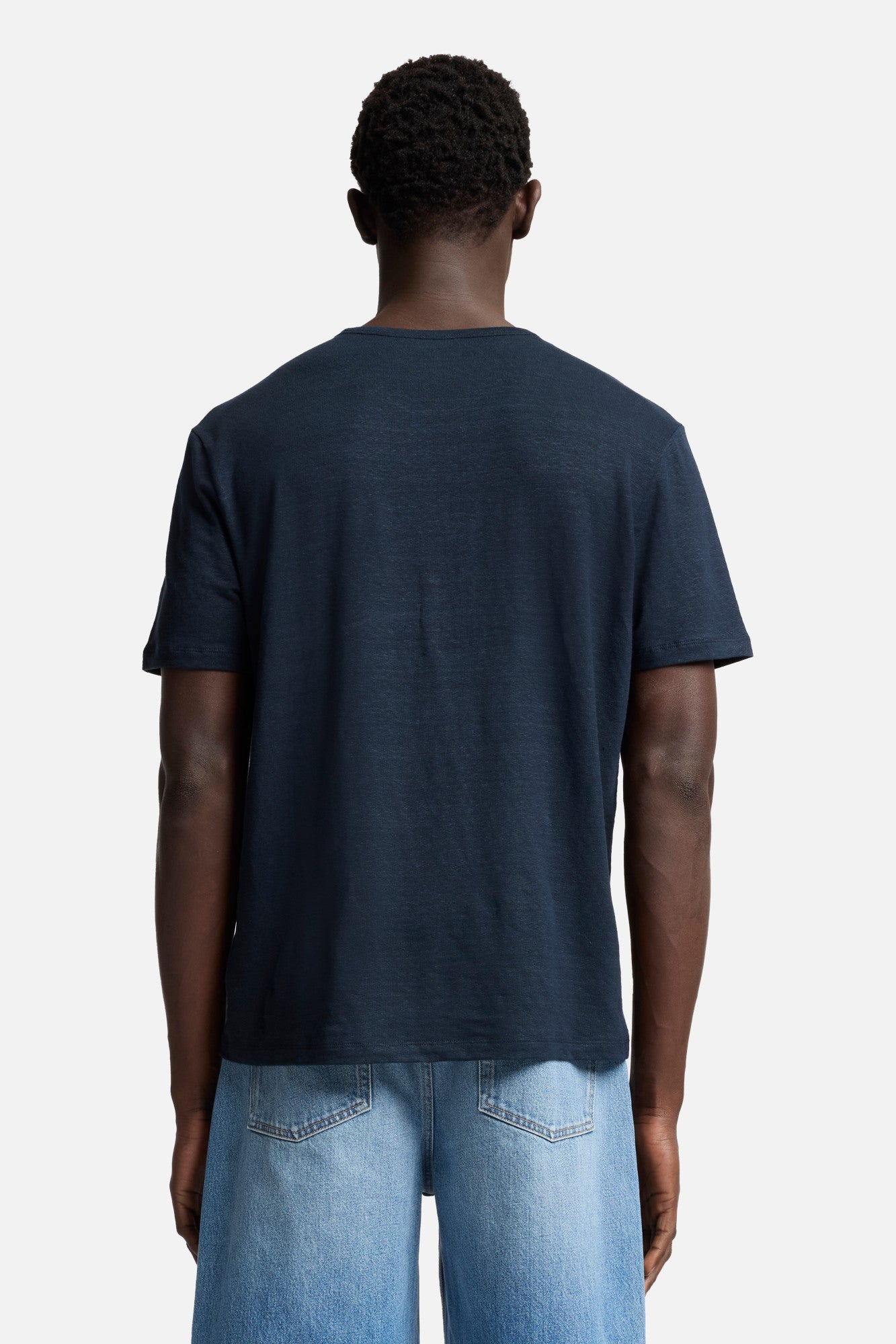 7-for-all-mankind-linen-tee-t-shirt-herren-ocean-floor image 5
