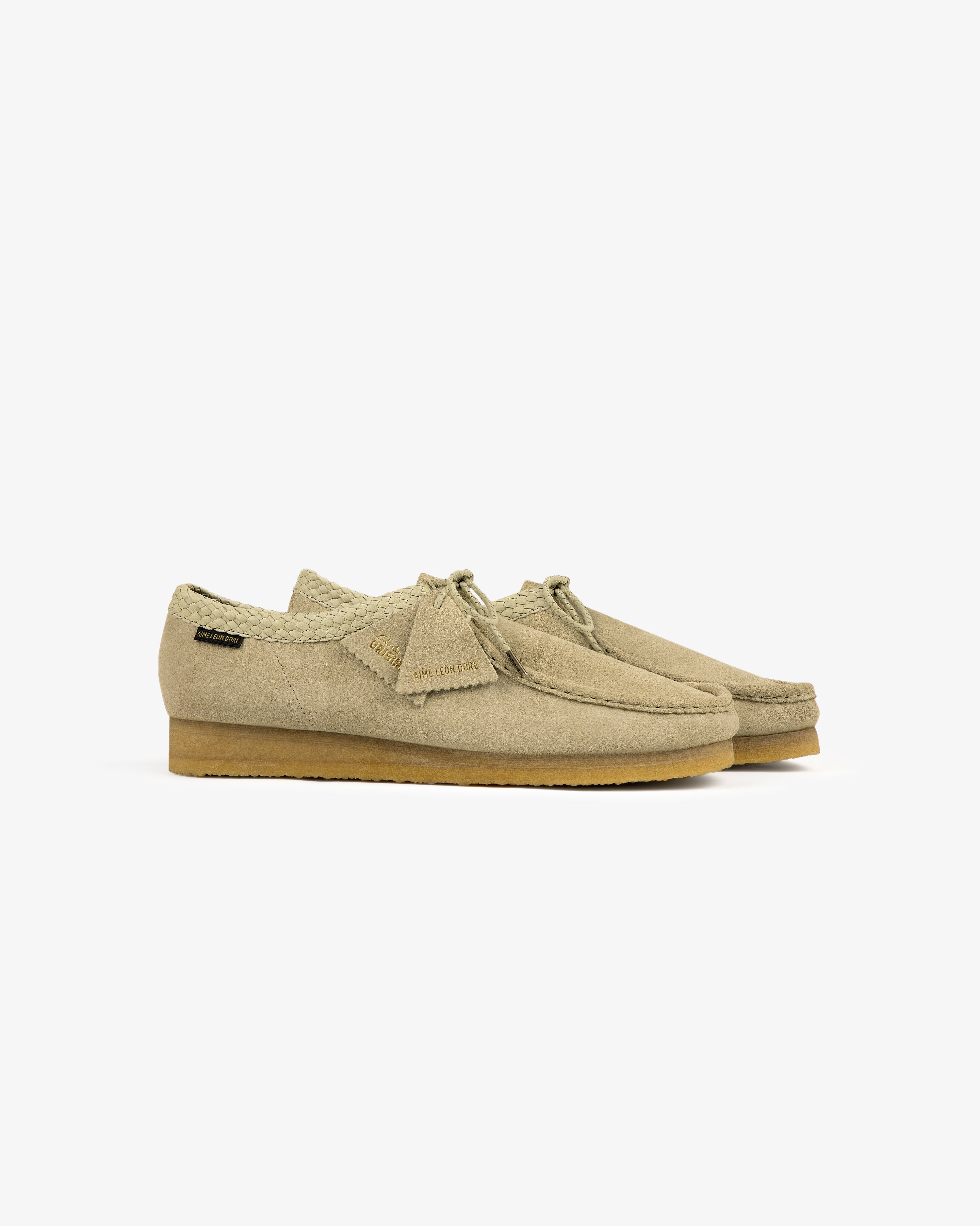 ald-clarks-suede-wallabee-schuhe-tan-herren image 2