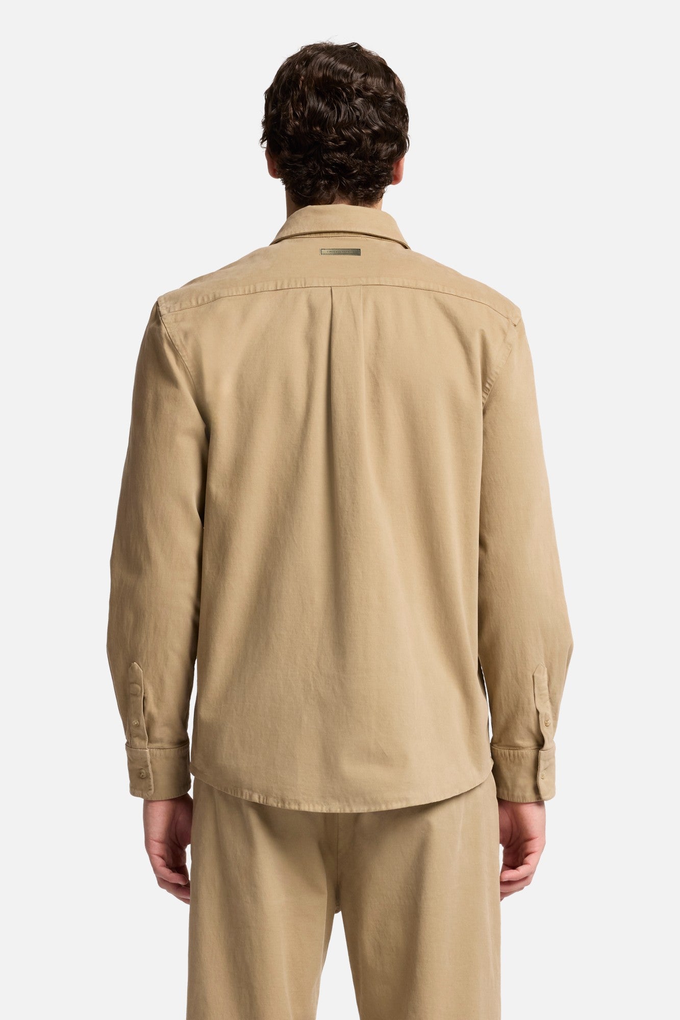 7-for-all-mankind-comfort-twill-button-up-hemd-silver-mink image 5