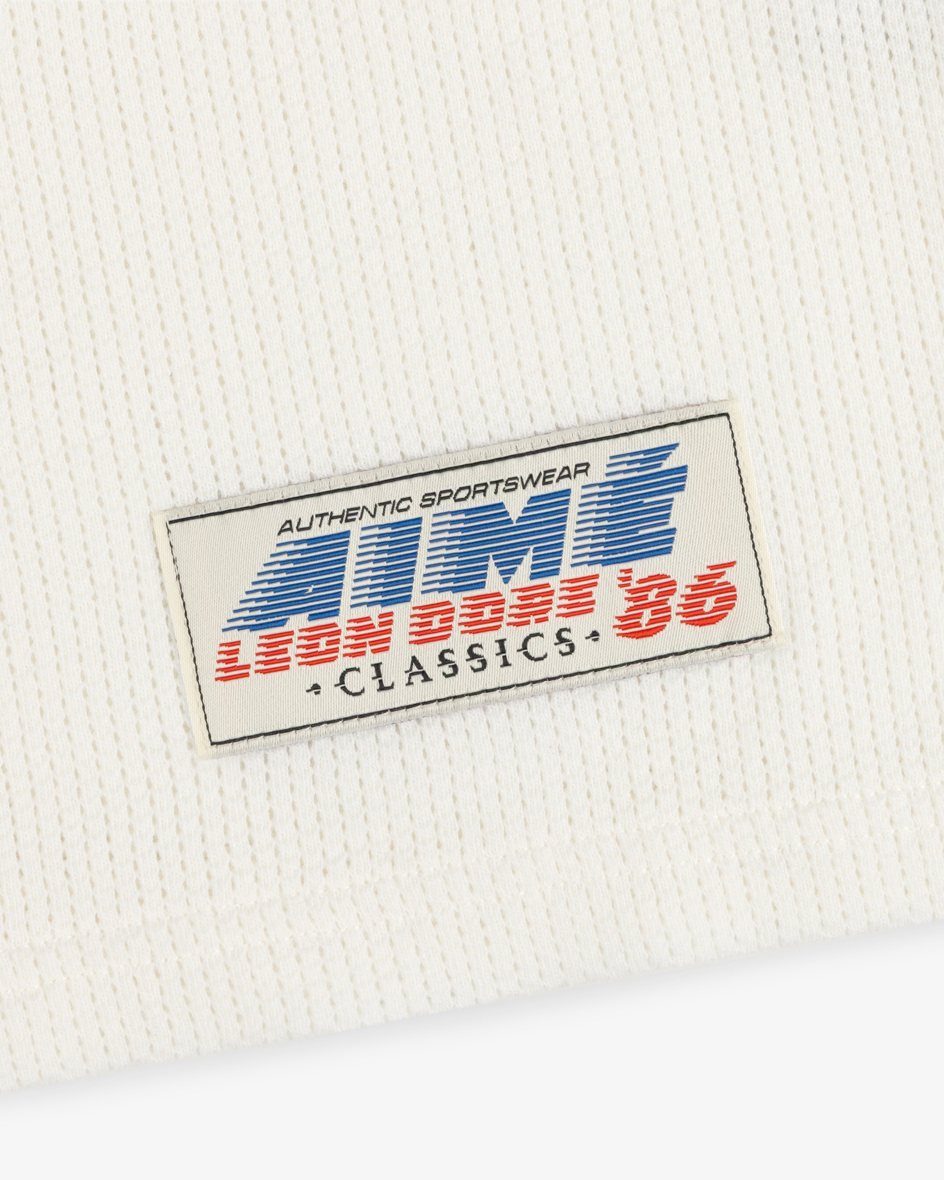 aim-leon-dore-long-sleeve-mesh-football-tee-creme-250-gsm image 5