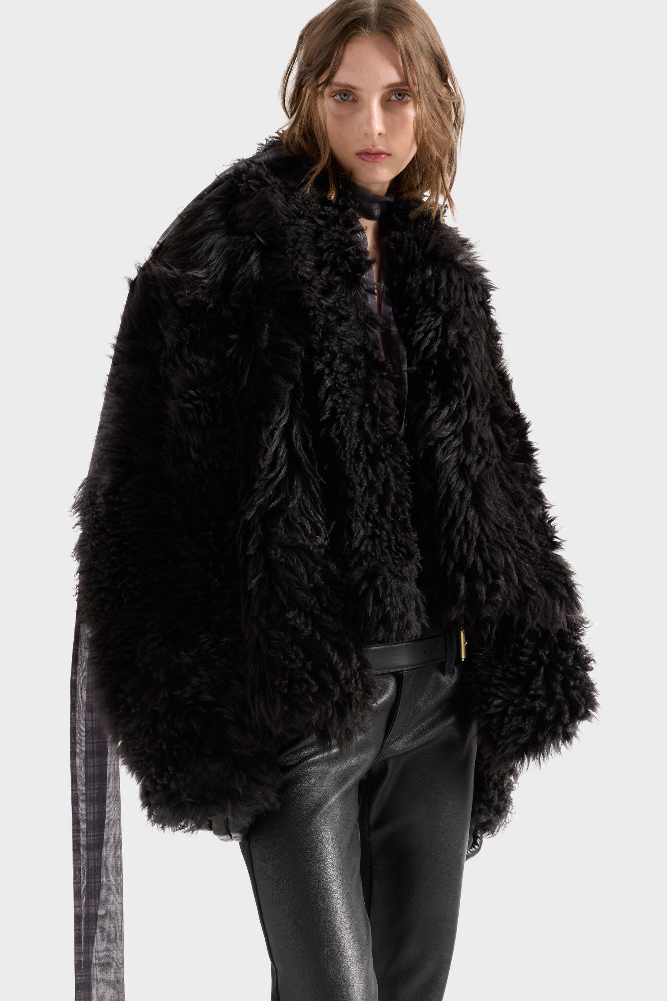 7-for-all-mankind-shearling-jacket-leather-sable-lederjacke image 3